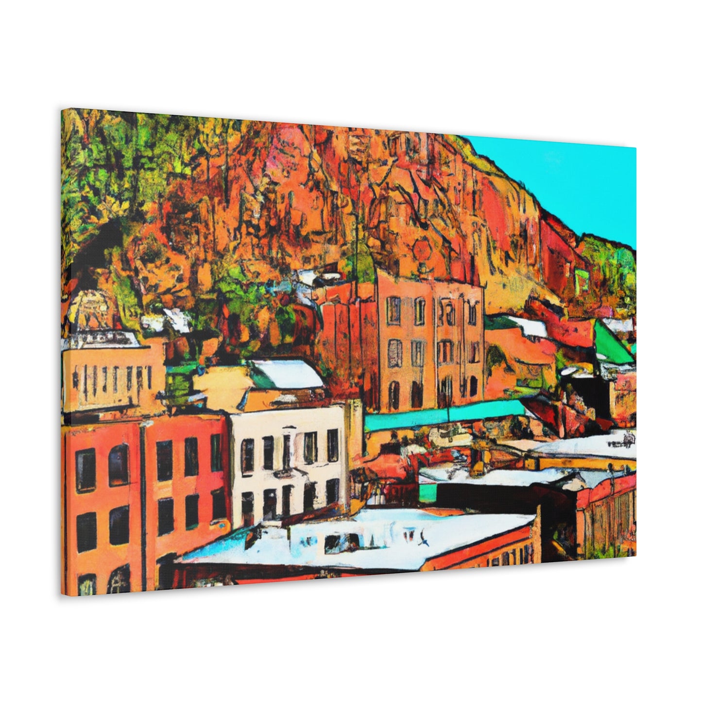 Sandstone Symphony - Architectural - Canvas