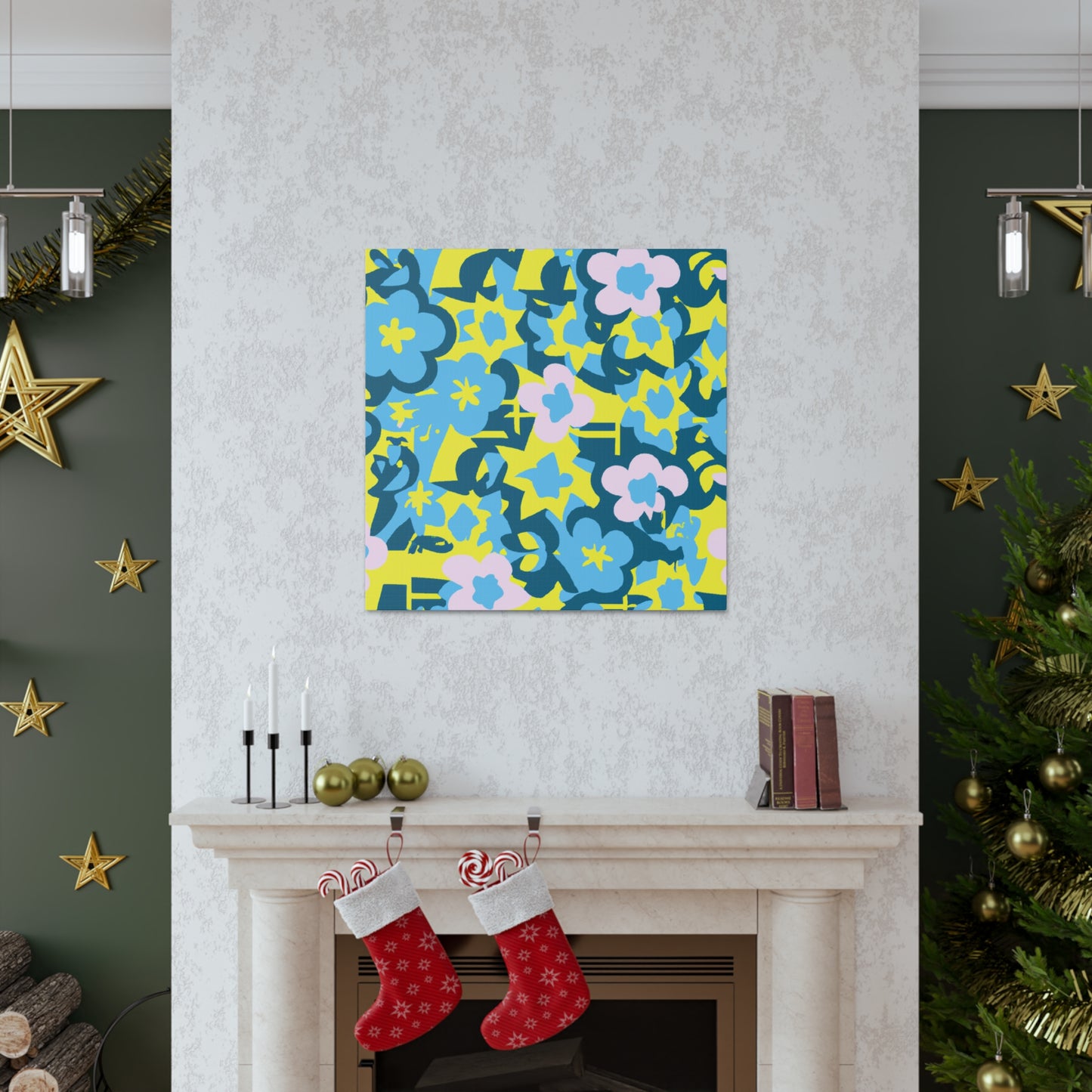 "Floral Fantasia" - Floral Canvas