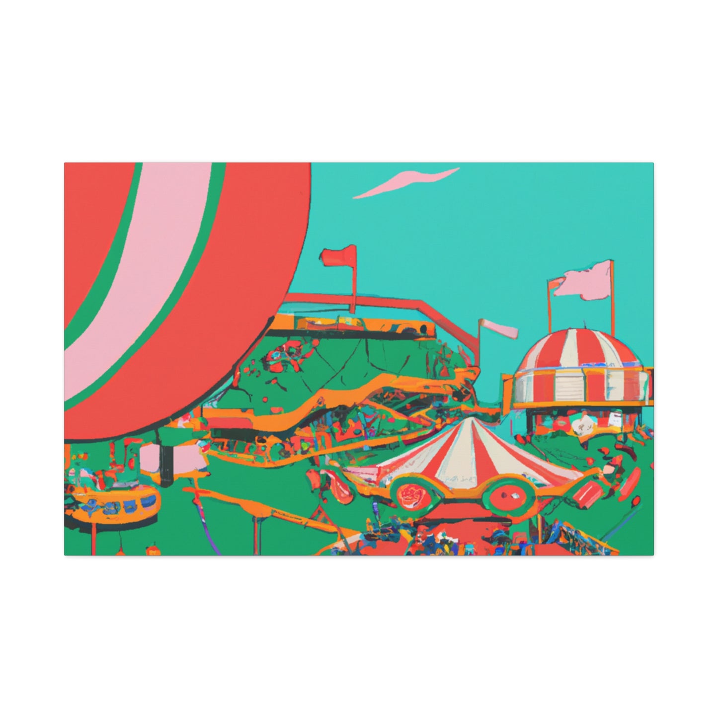 Hidden Gem - Amusement - Canvas