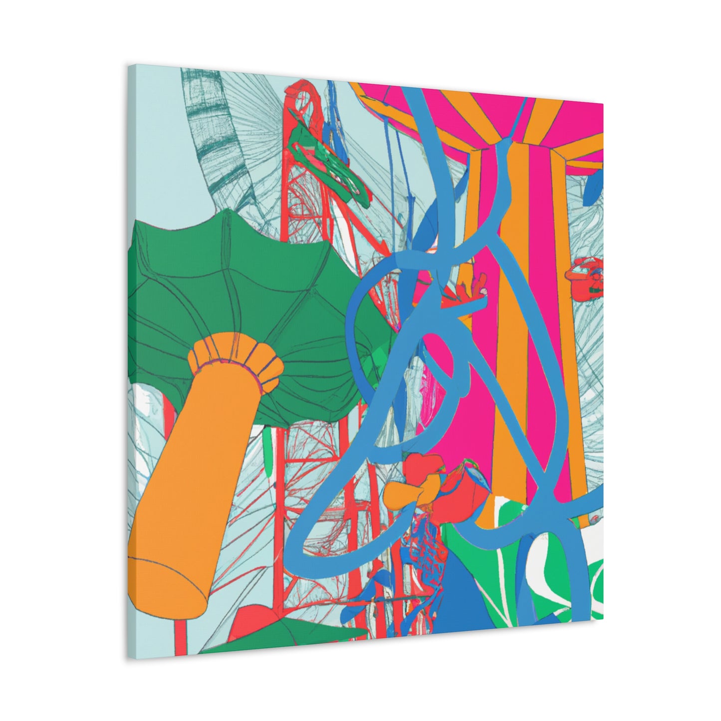 Fantascape - Amusement - Canvas