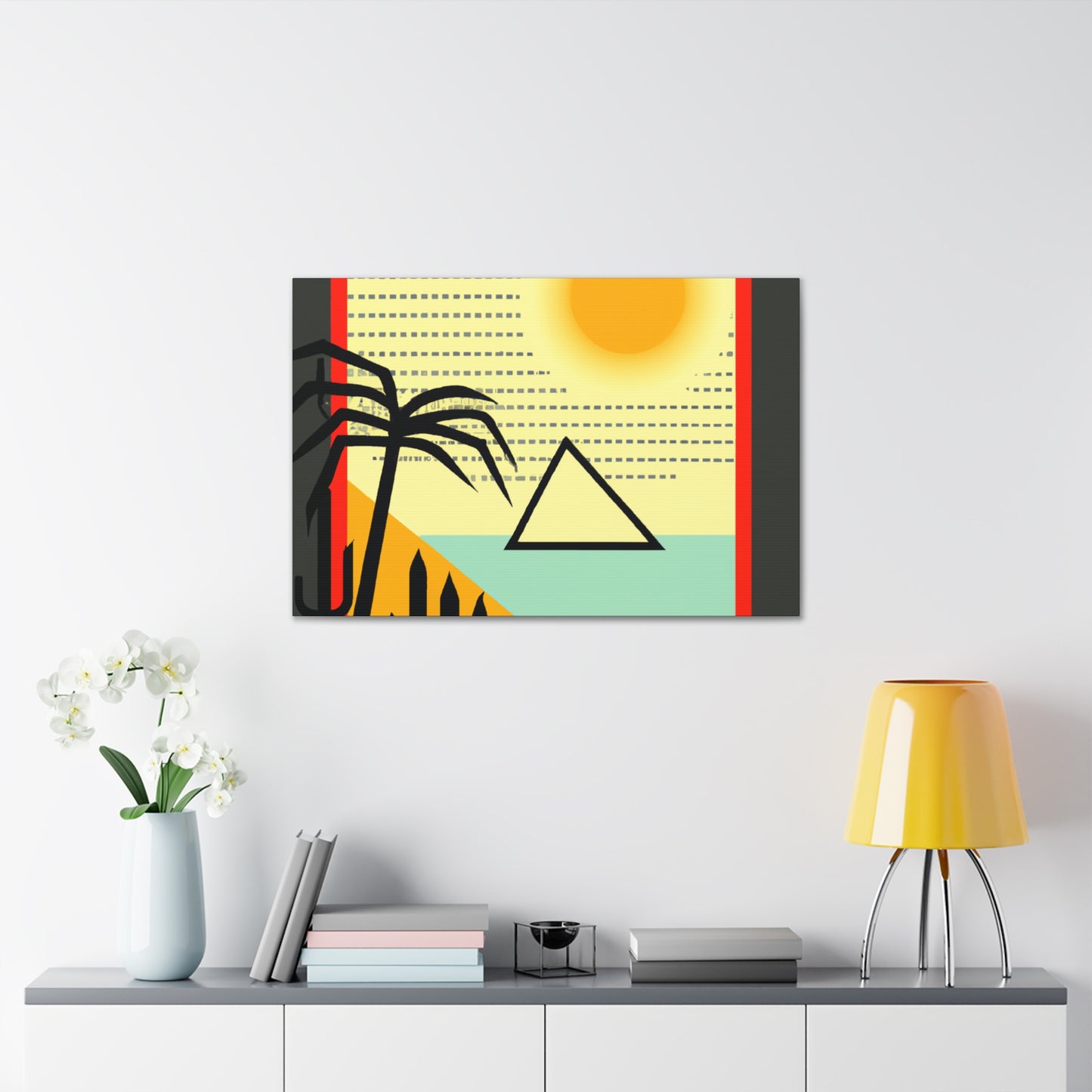 Sunny Day - Midcentury Canvas