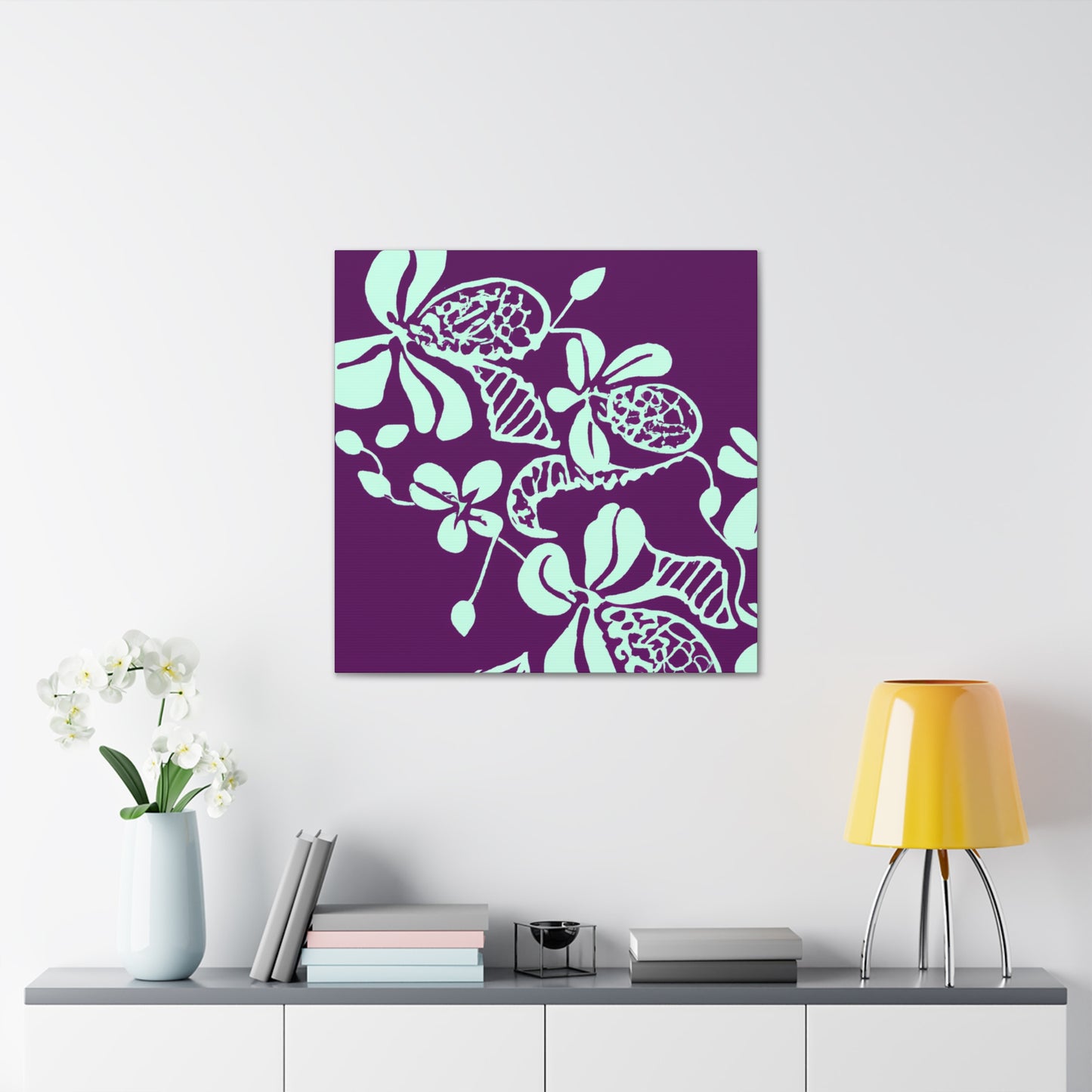 Glowtopia - Floral - Canvas