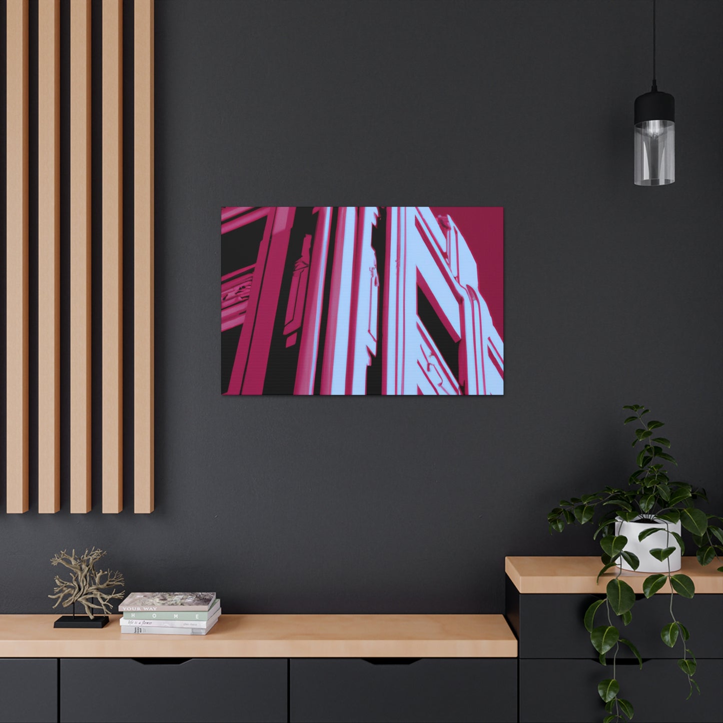 Neo-Deco Revivalism - Architectural Canvas Art Deco