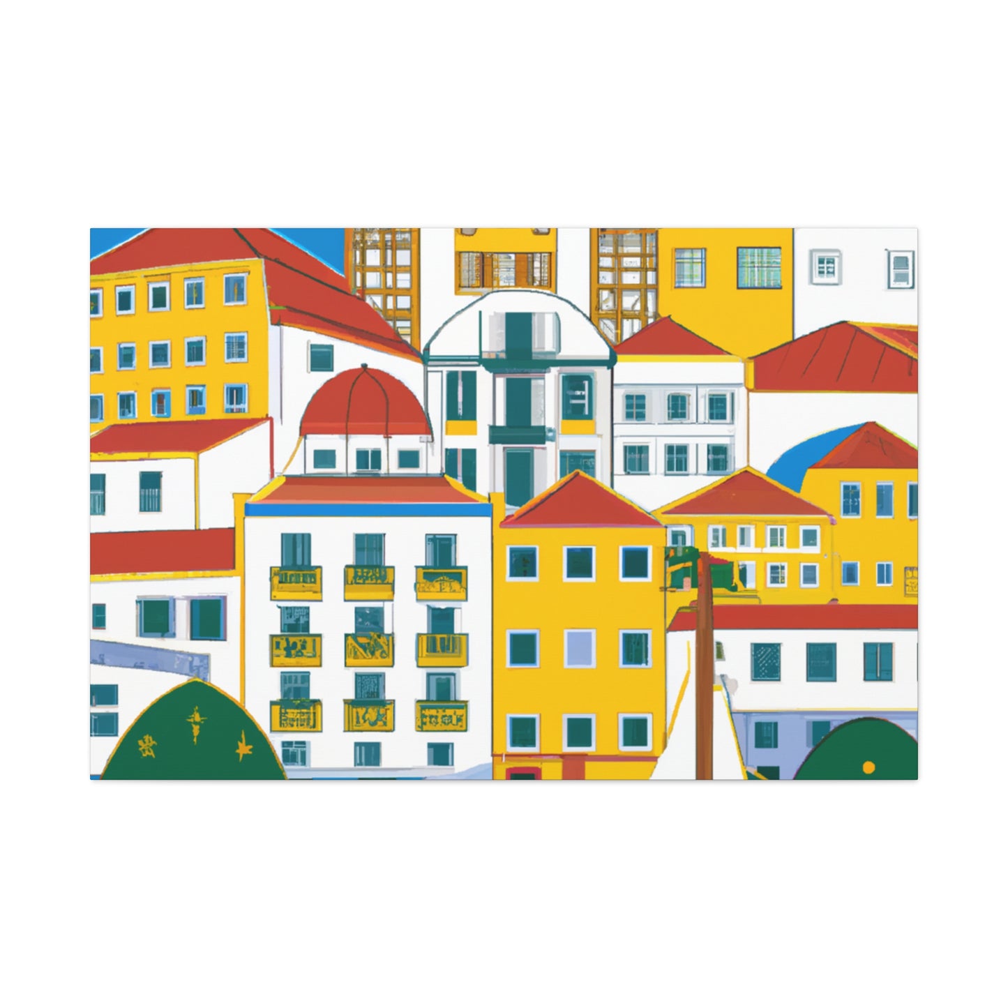 Vista do Mar - Destination Portugal - Canvas
