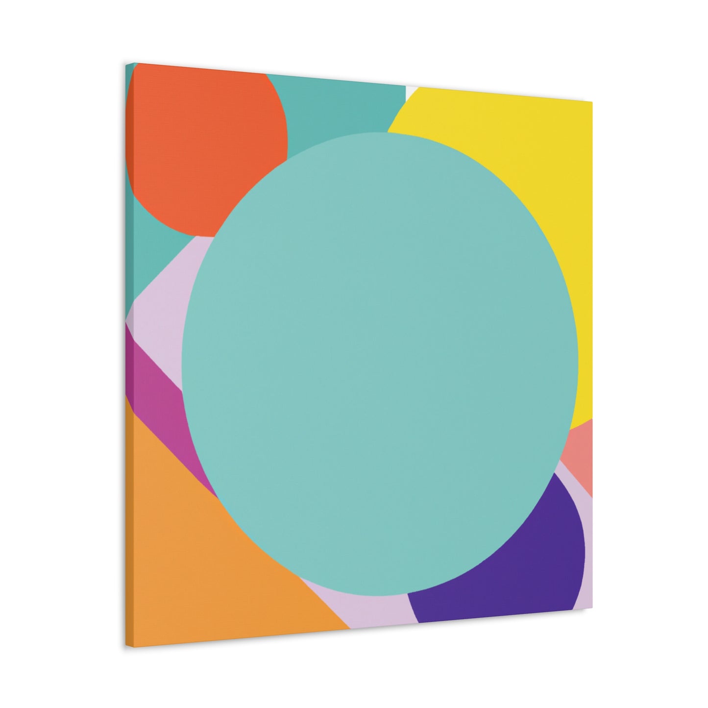 Mosaic Facade - Midcentury - Canvas
