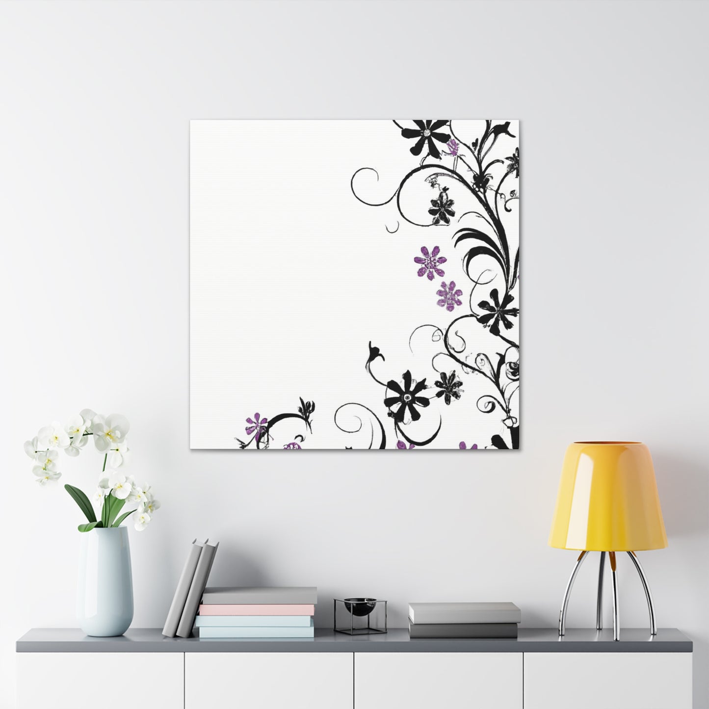 Petunia Patch - Floral - Canvas