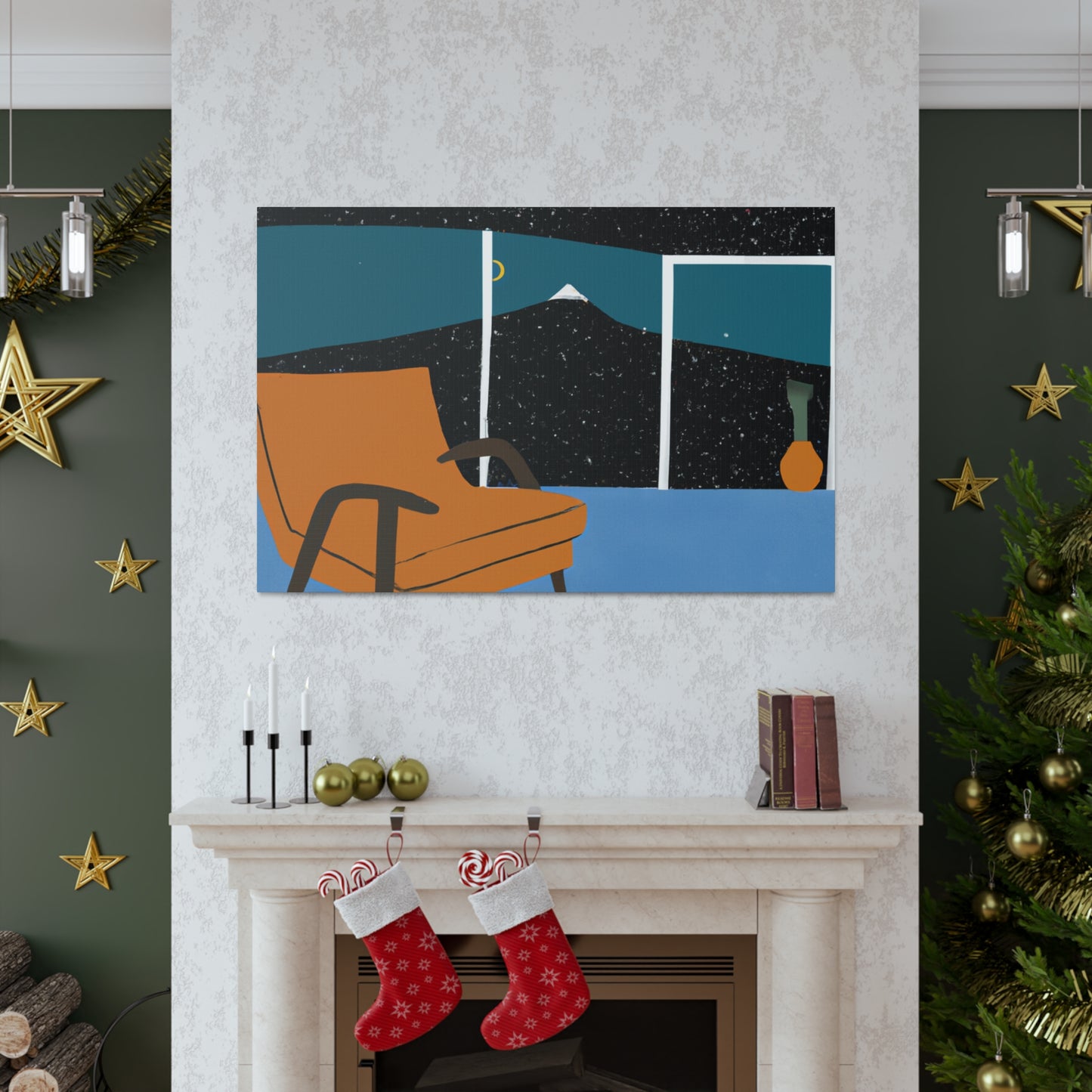 Solo Space - Midcentury Canvas