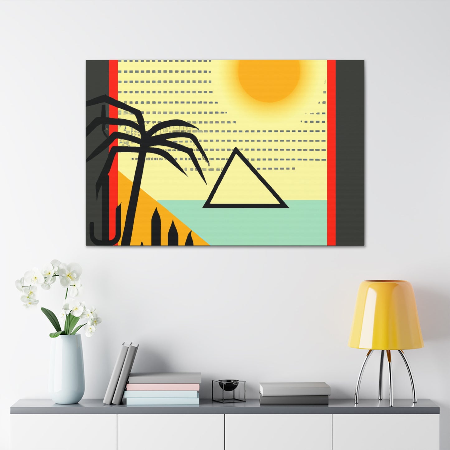 Sunny Day - Midcentury Canvas