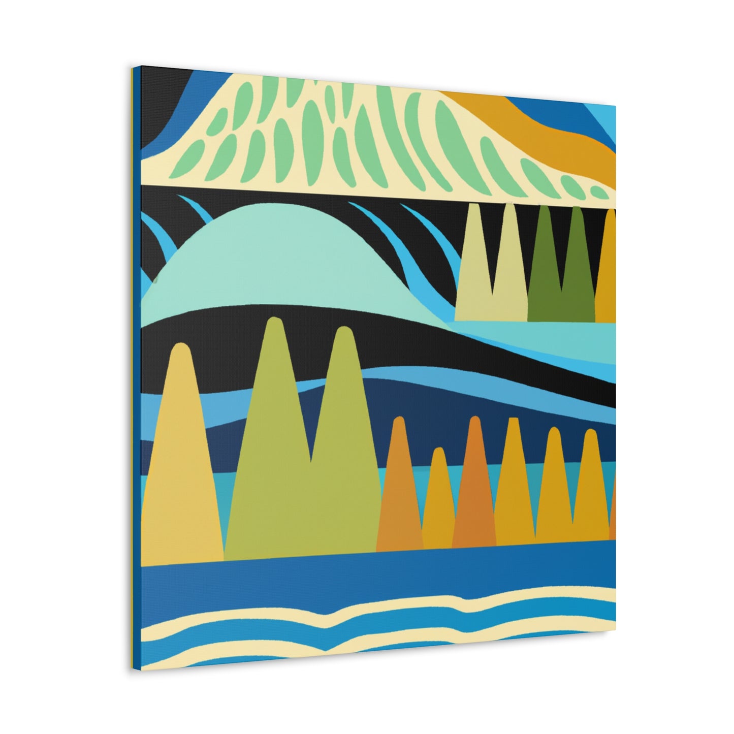 Forrest Play - Midcentury Canvas