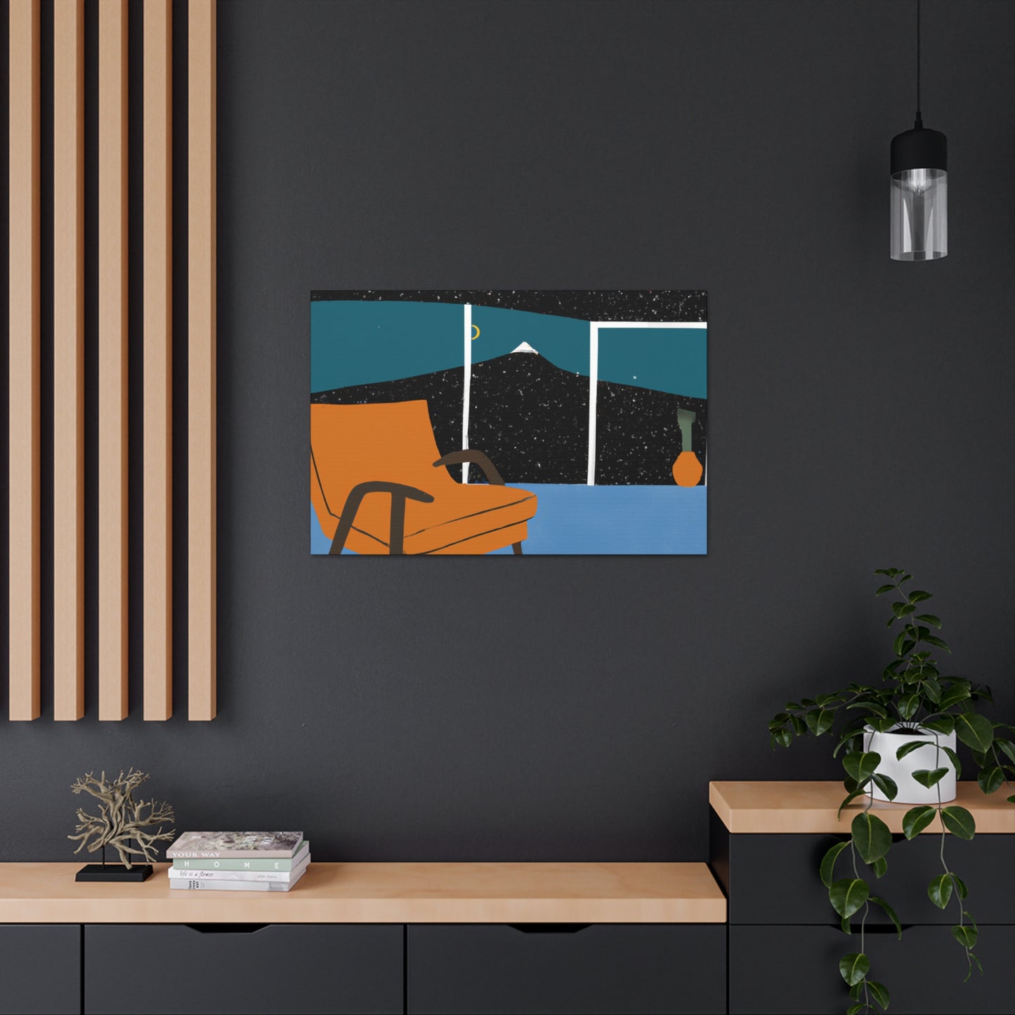 Solo Space - Midcentury Canvas