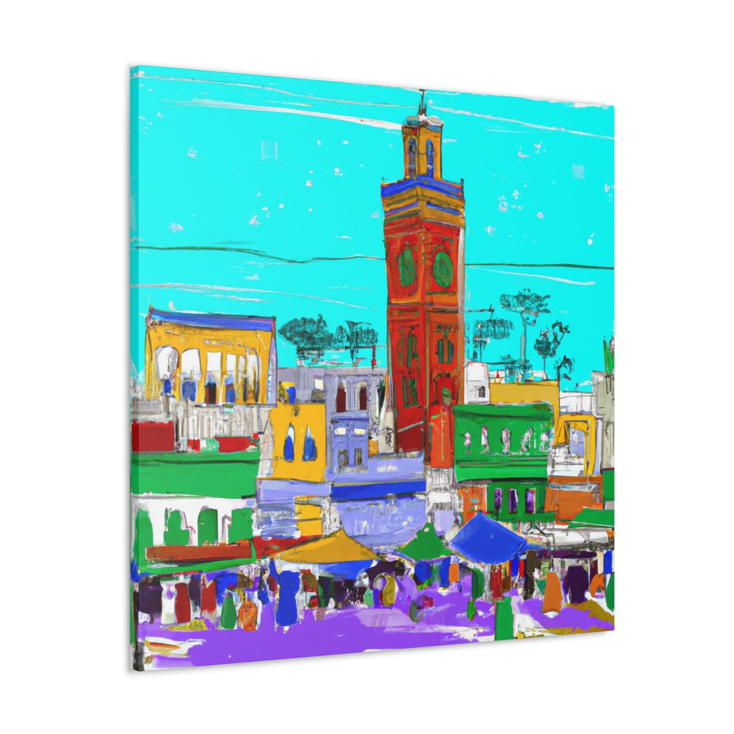 A'Sanienja Taviour - Morraco - Canvas