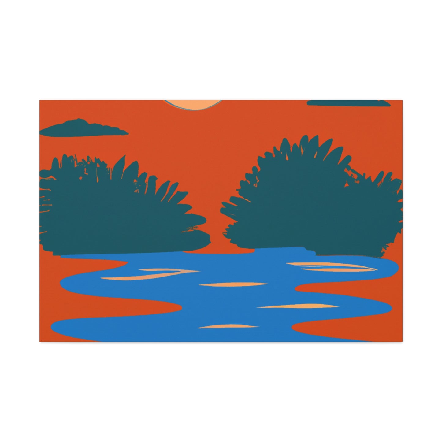 "Blade Dance - Midcentury" - Canvas