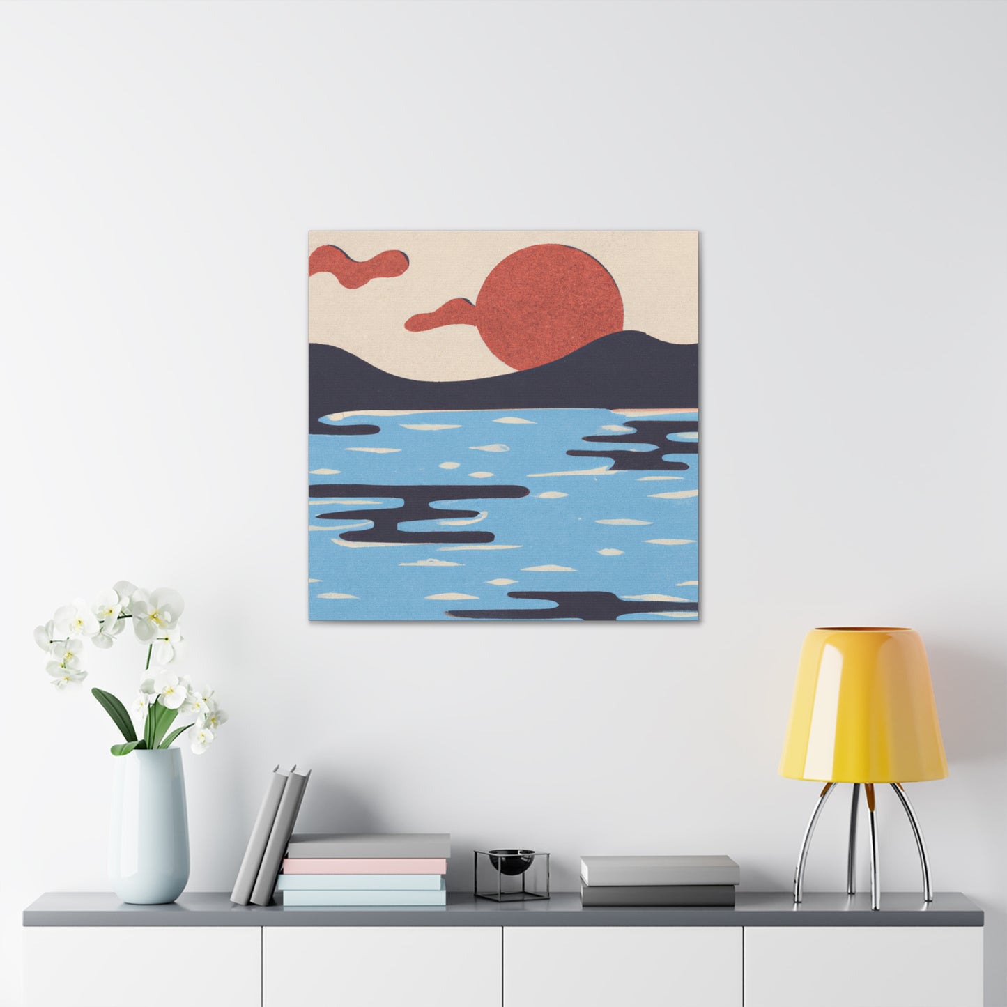 Clifford Chandelier - Vintage Contemporary - Landscape - Canvas