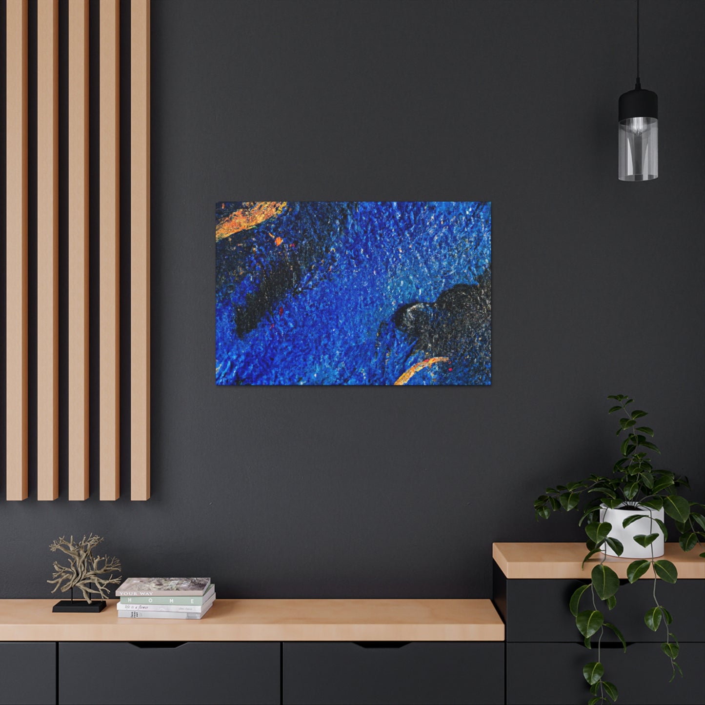 Deep Water - Abstract Canvas
