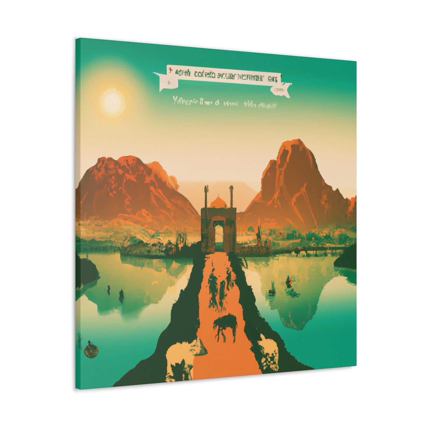 Vibrant Varanasi - Destination India - Canvas
