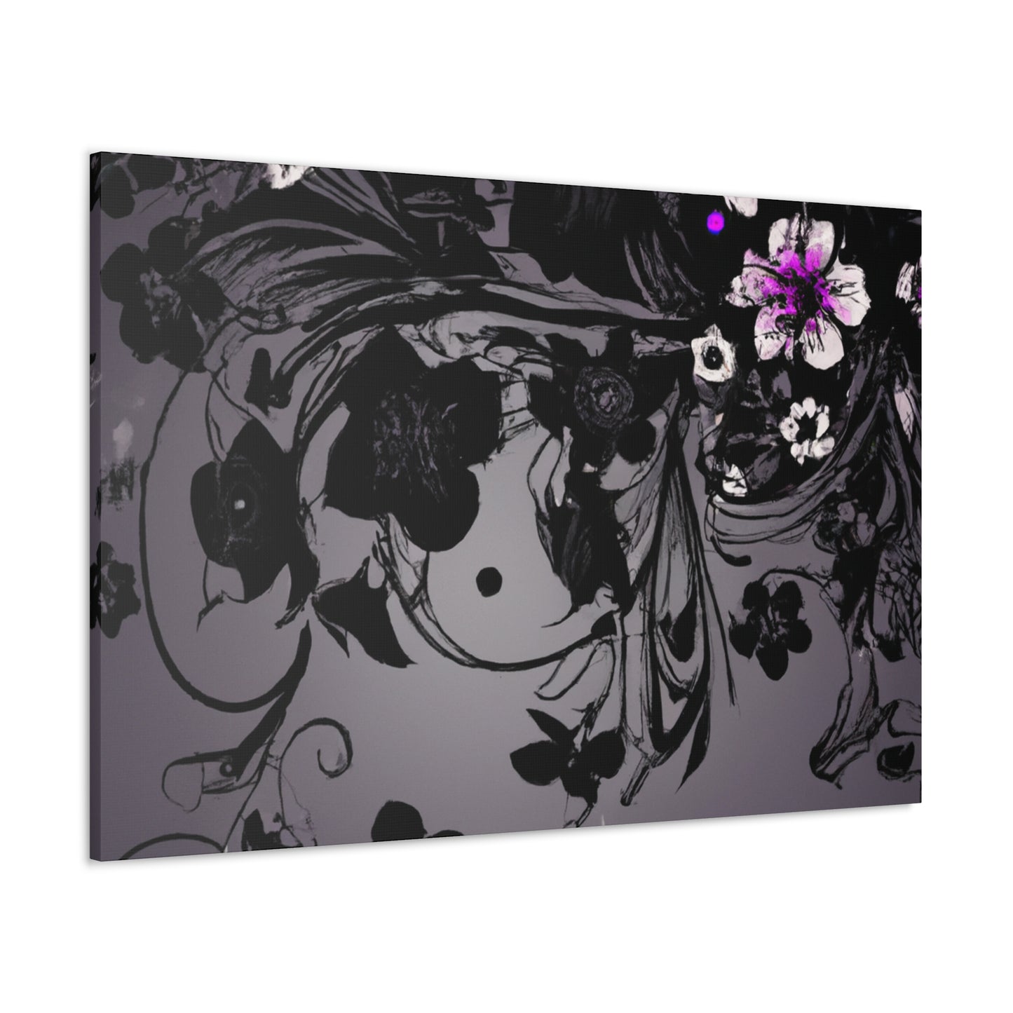 Blissful Heart – Floral - Canvas