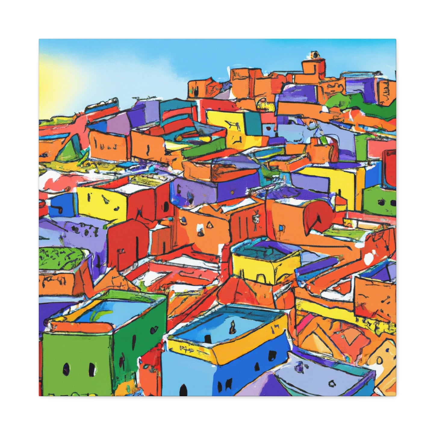Zerah Muhamed - Morraco - Canvas