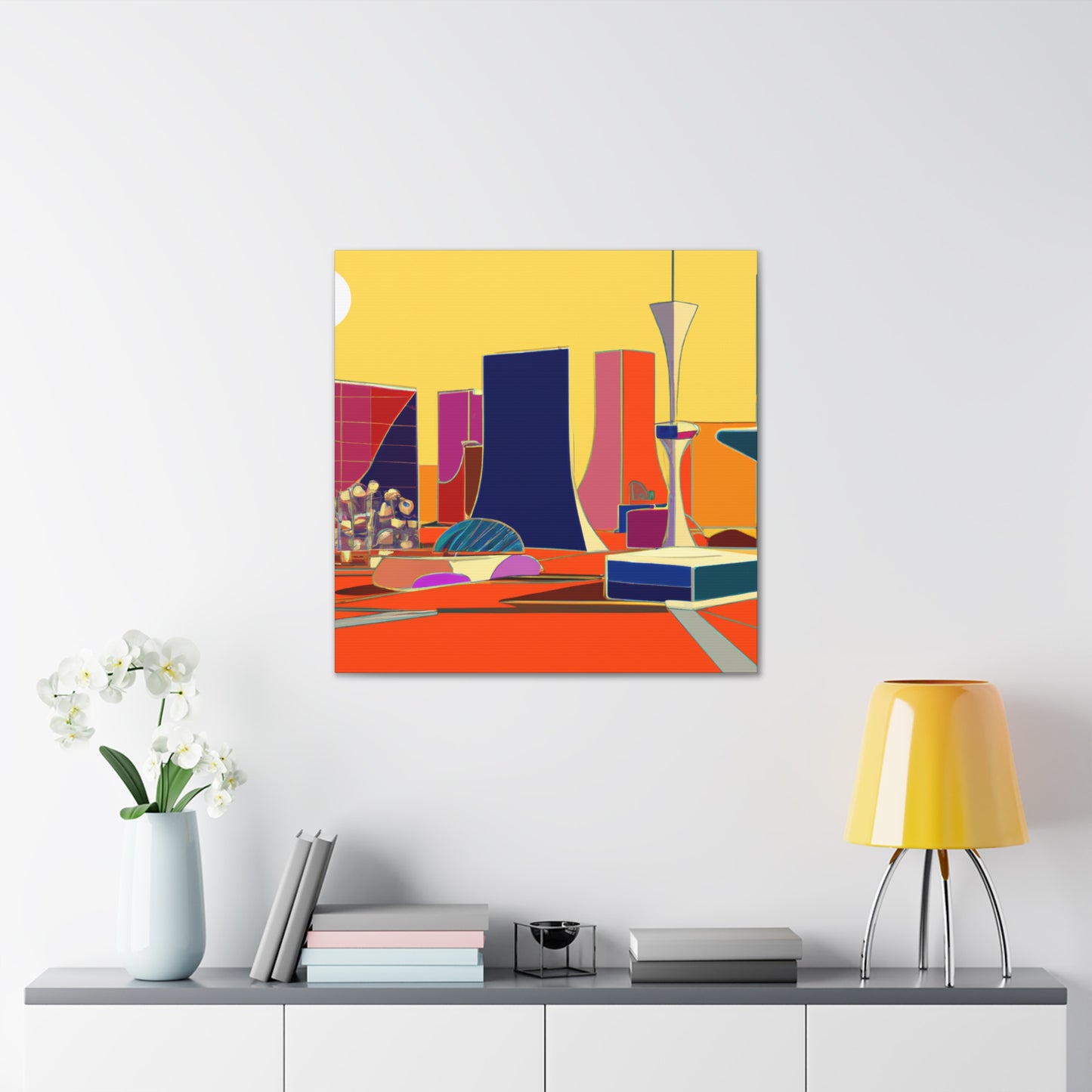 Qahirah - Middle East. - Canvas