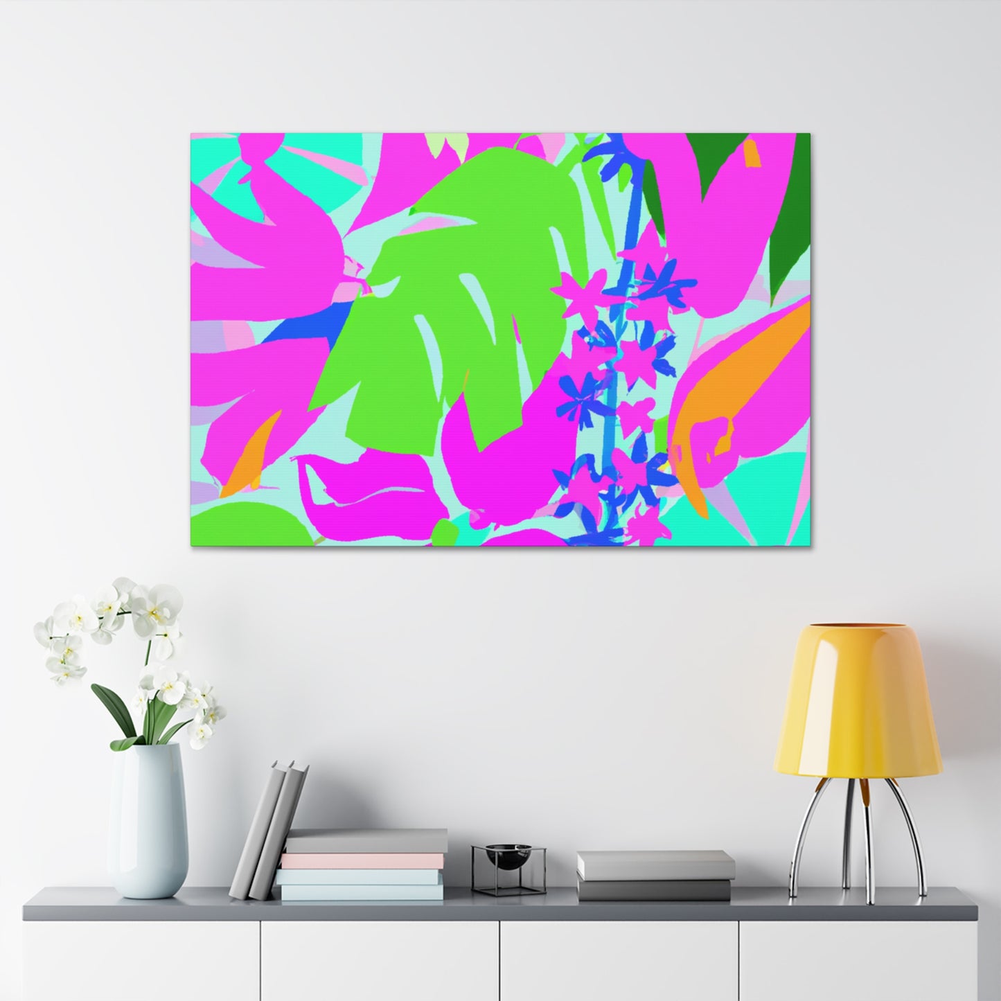 Flower Fling: Floral Canvas