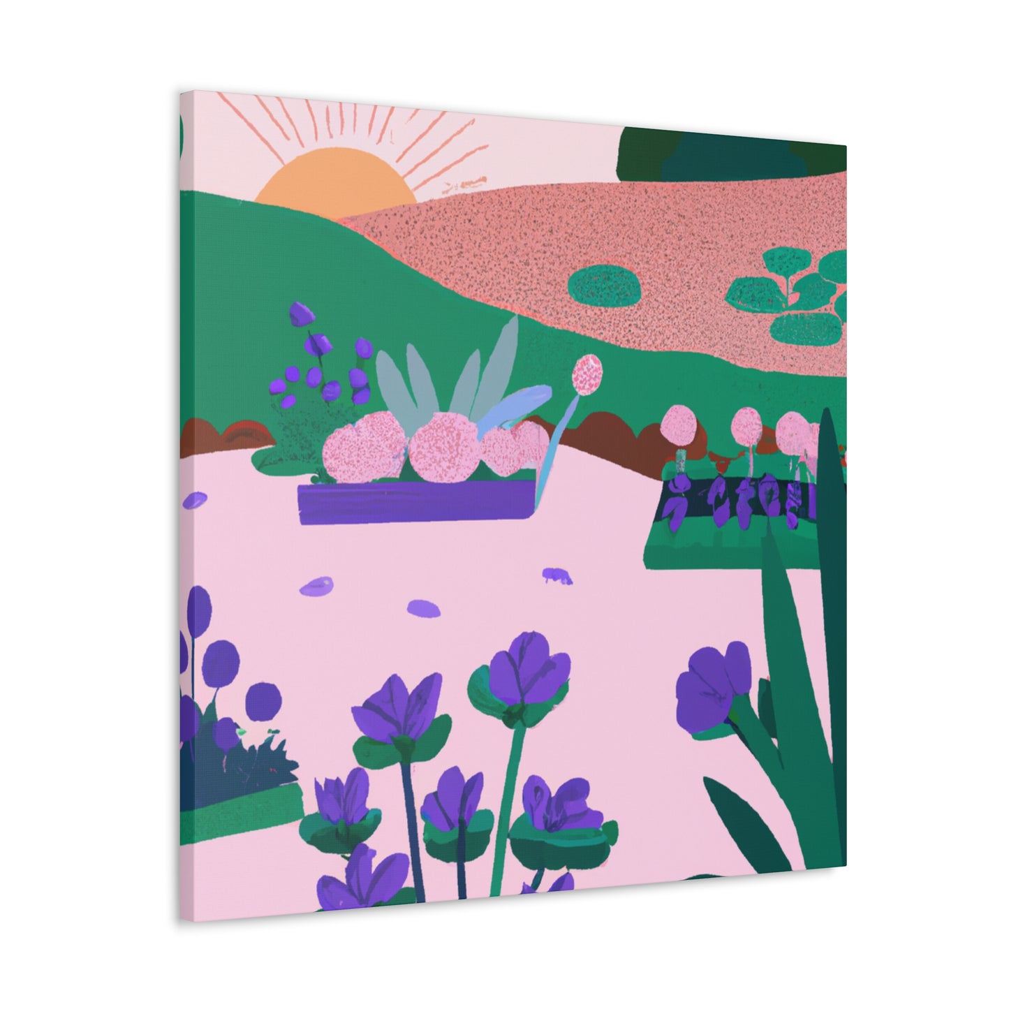 Tranquilty Oasis- Landscape - Canvas
