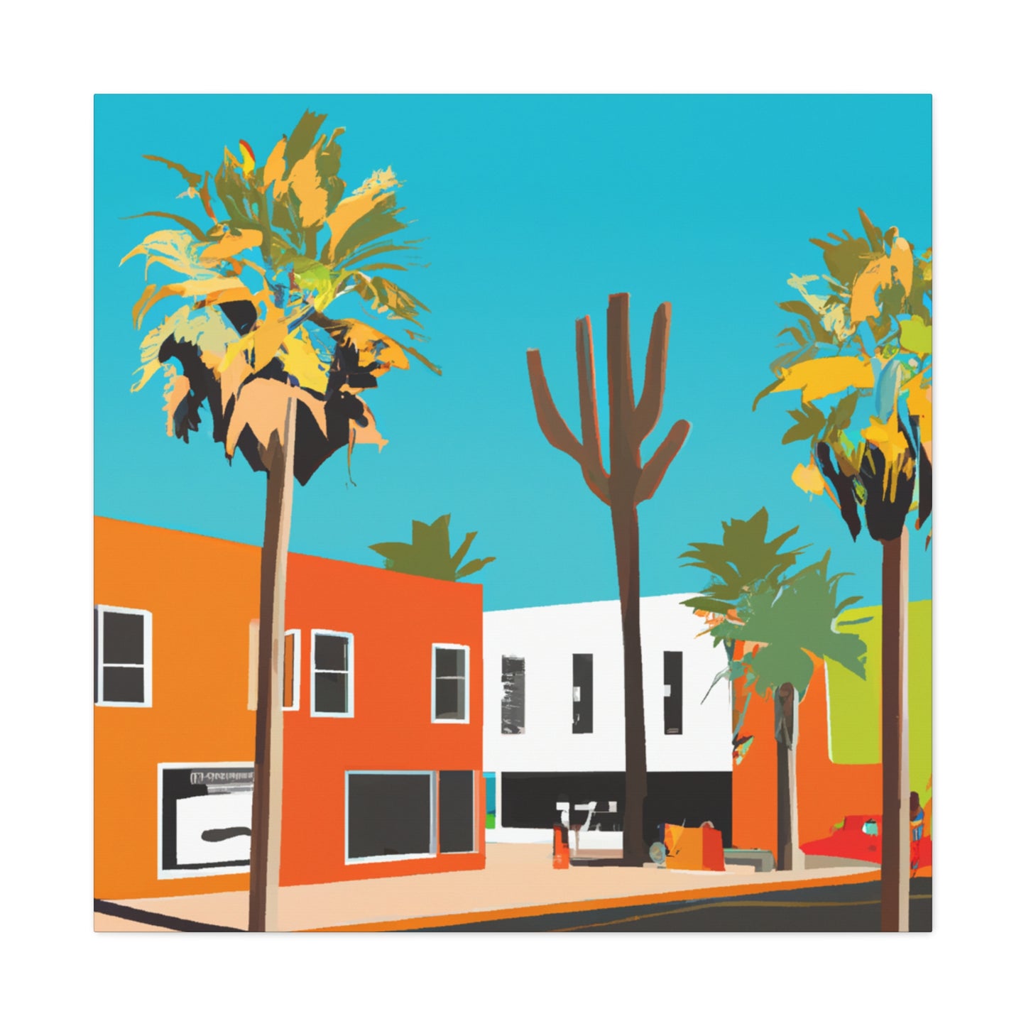 Dune Surfer - Architectural - Canvas