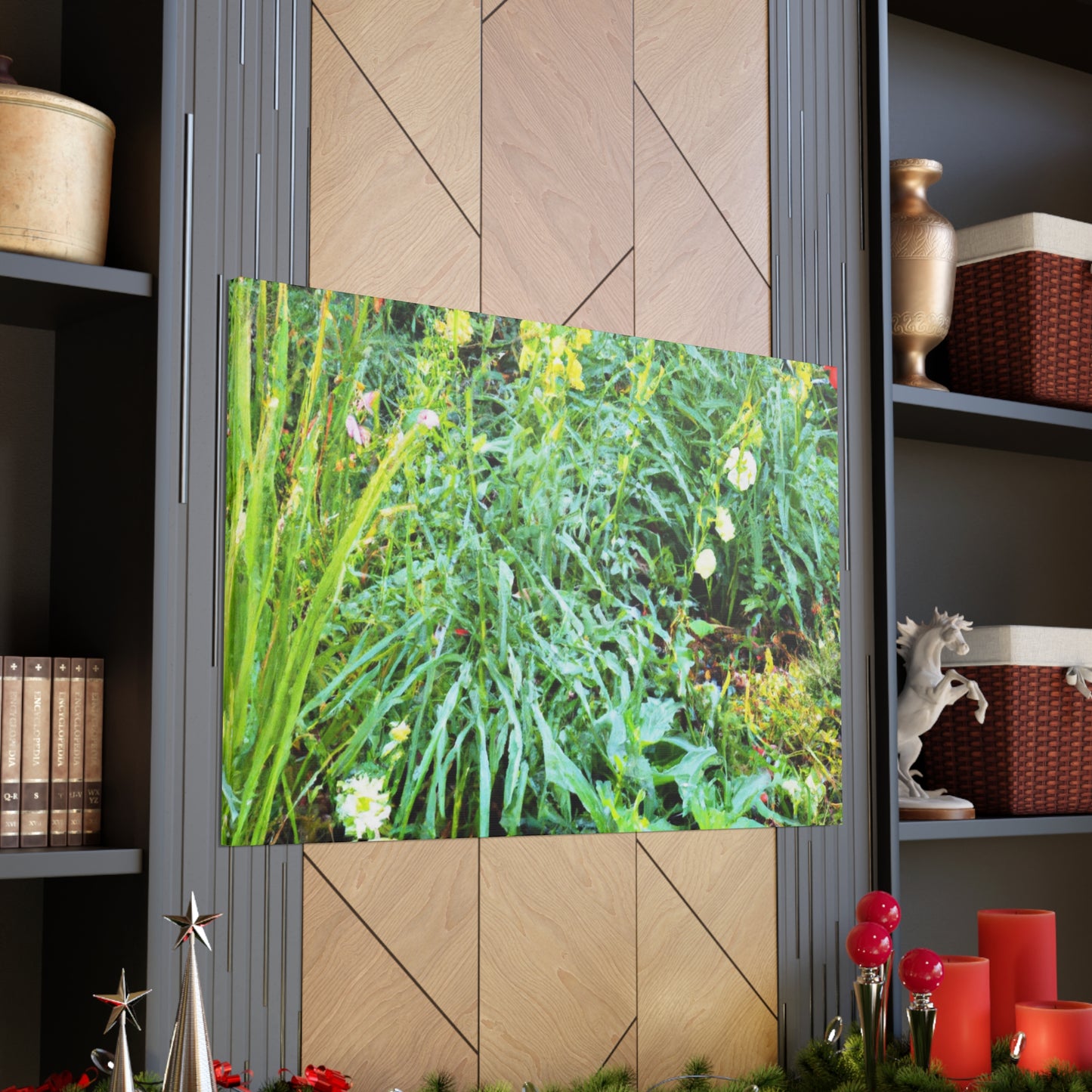 Summer Garden Blossoms - Canvas - Floral