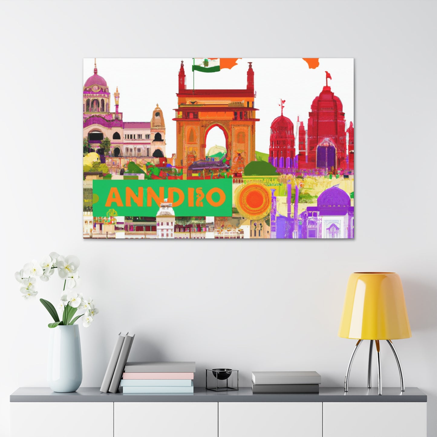 Rajasthan - Destination India - Canvas