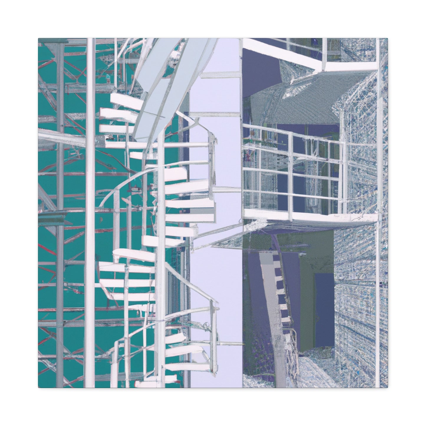 Remstair van Rijn - Canvas - Architectural