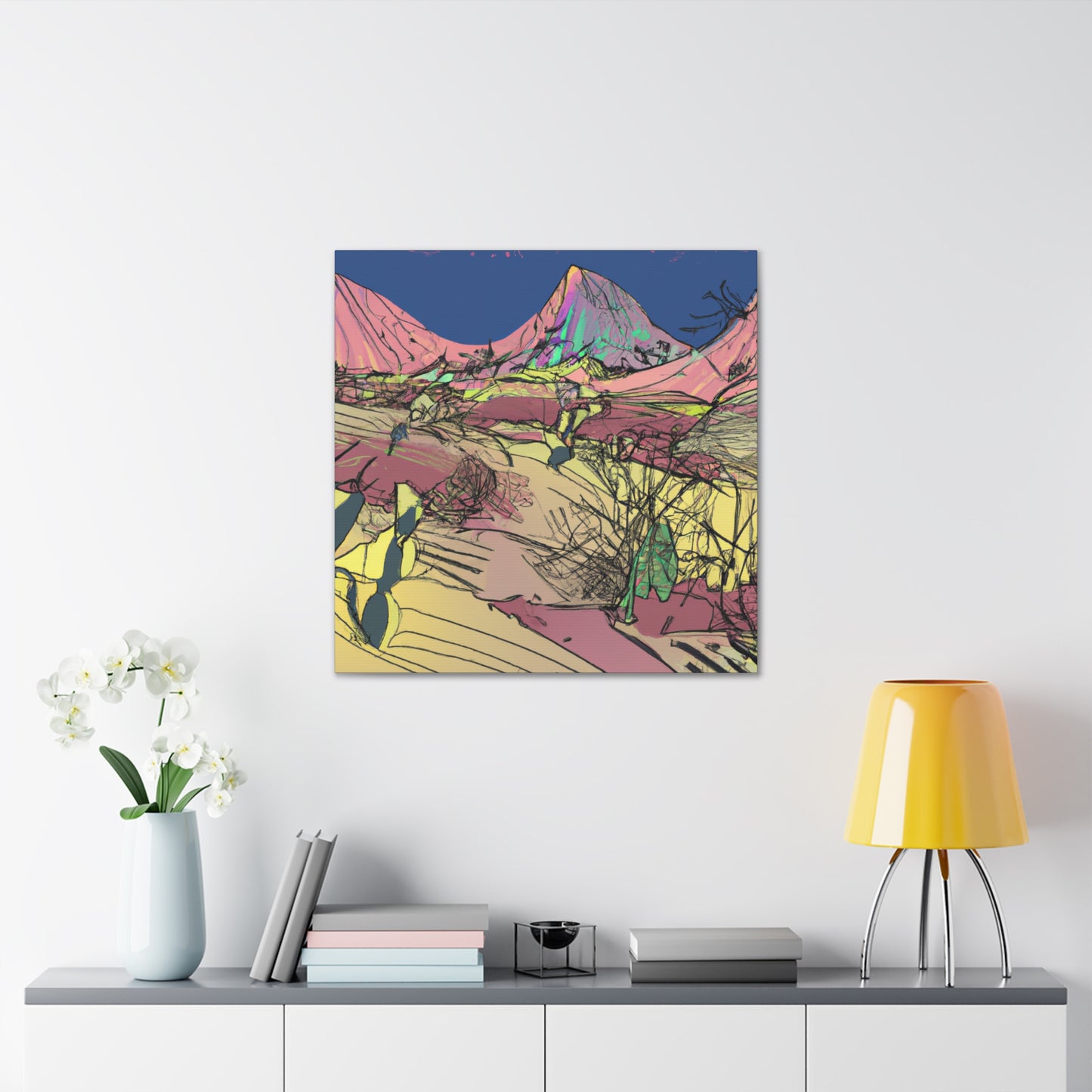 Scorching Sands Landscape - Canvas - Desert