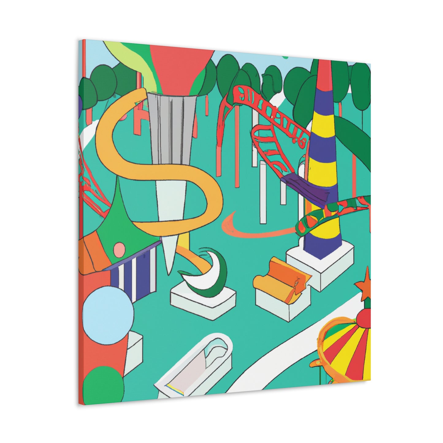 Wonderverse - Amusement - Canvas