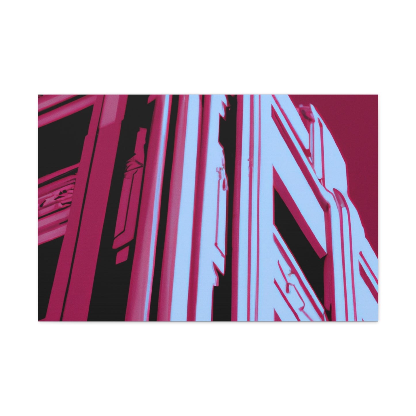 Neo-Deco Revivalism - Architectural Canvas Art Deco