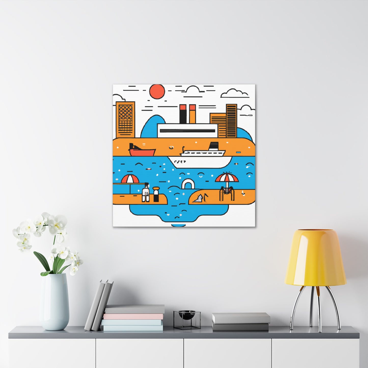 Subtlety Elegance - Minimalism - Canvas
