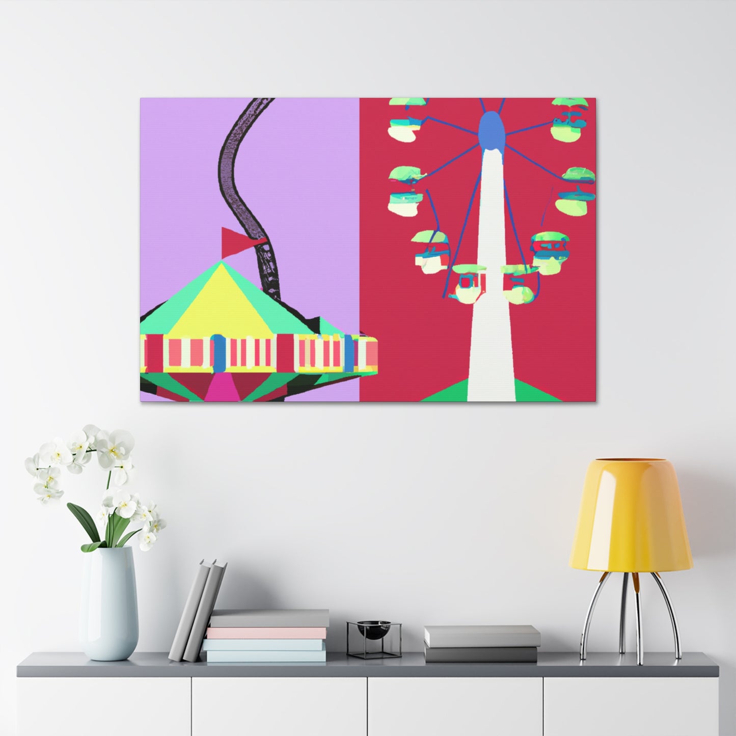 Fantasialand- Amusement - Canvas