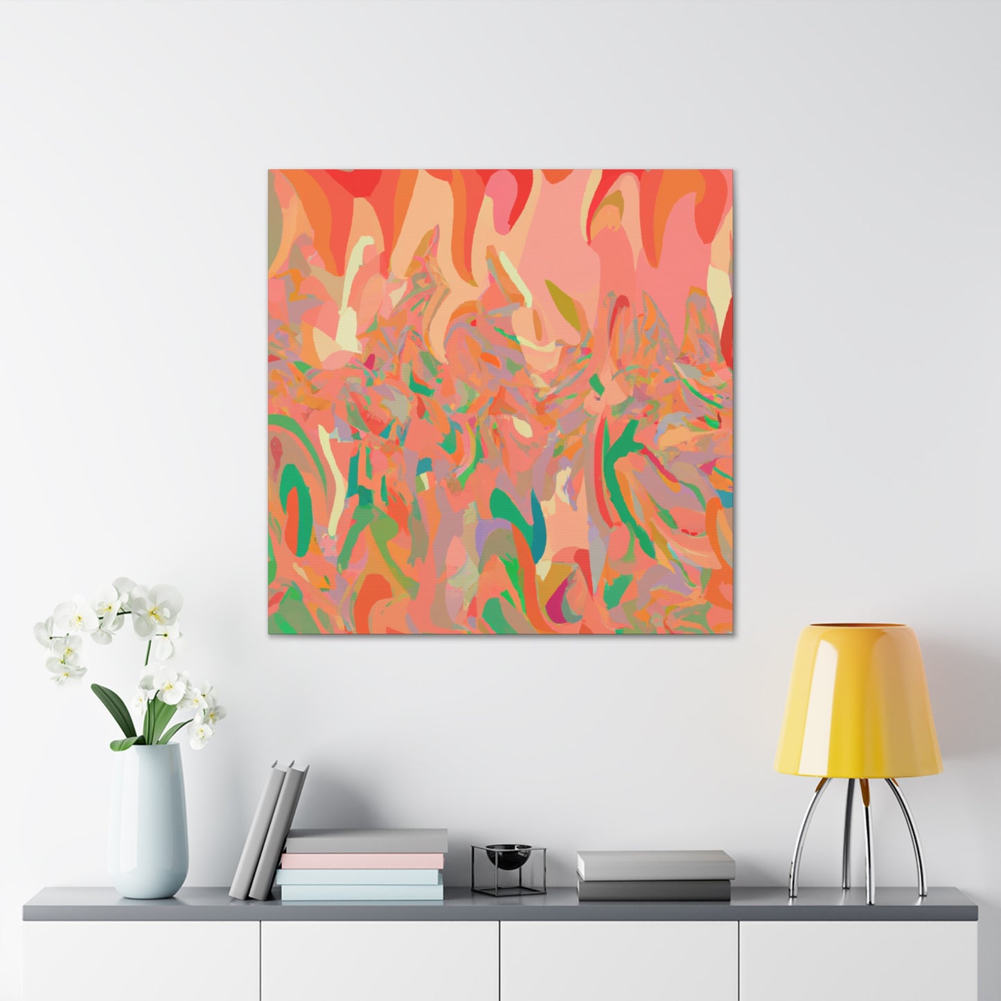 Clear Tide - Abstract - Canvas
