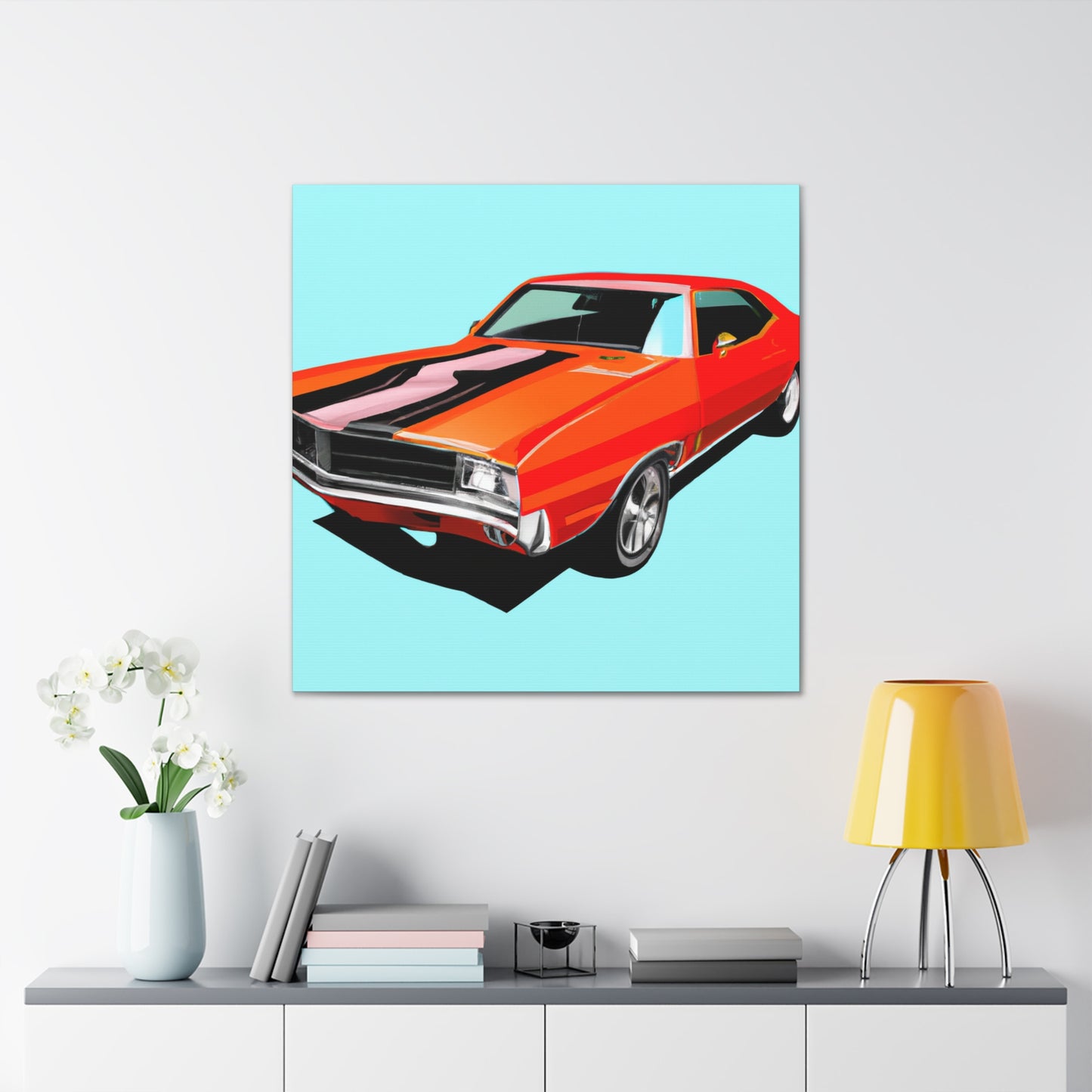 Hot Rod Henry - Automobile. - Canvas