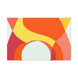 "Optical Illusions - Midcentury" - Canvas