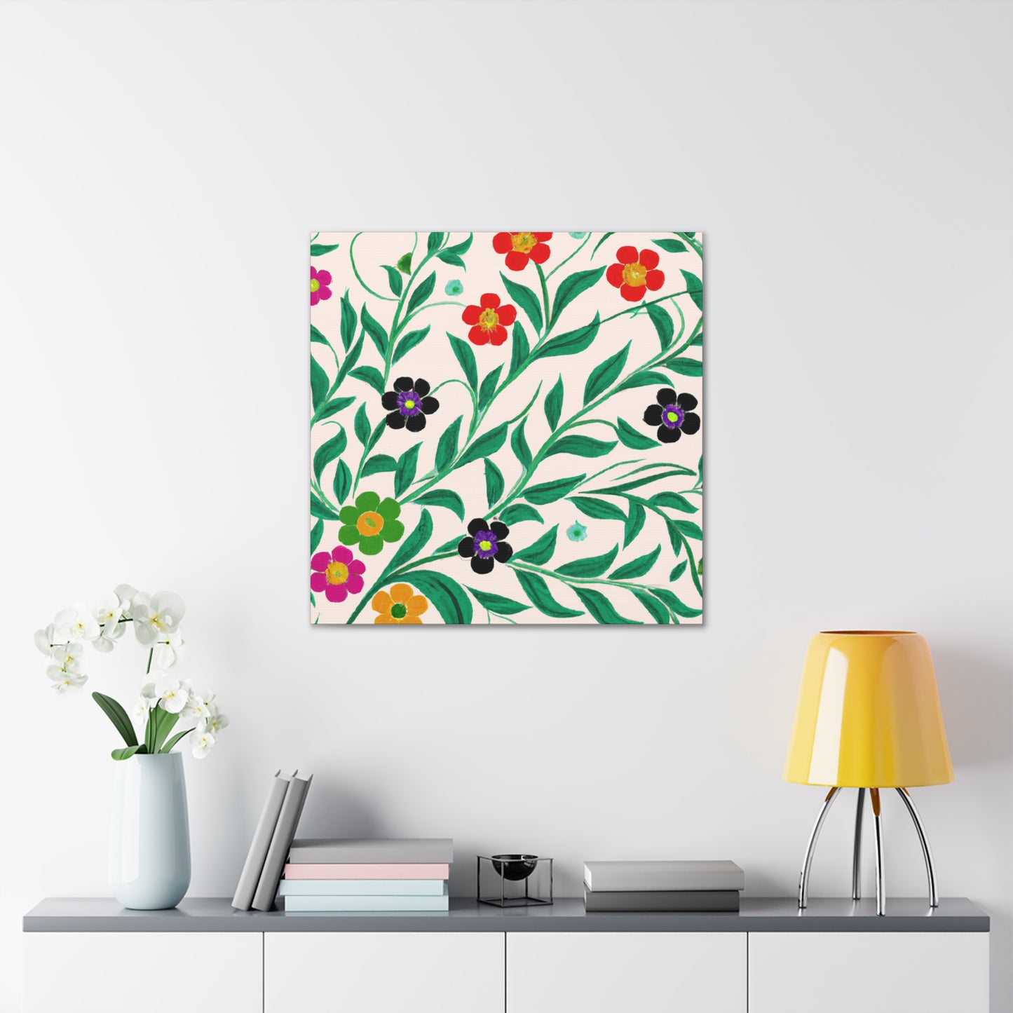 Poiseon - Floral - Canvas