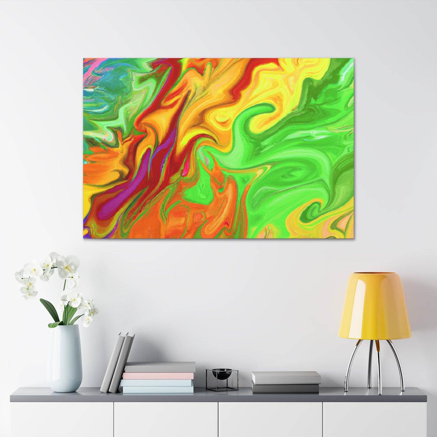Flow- Canvas - Abstract