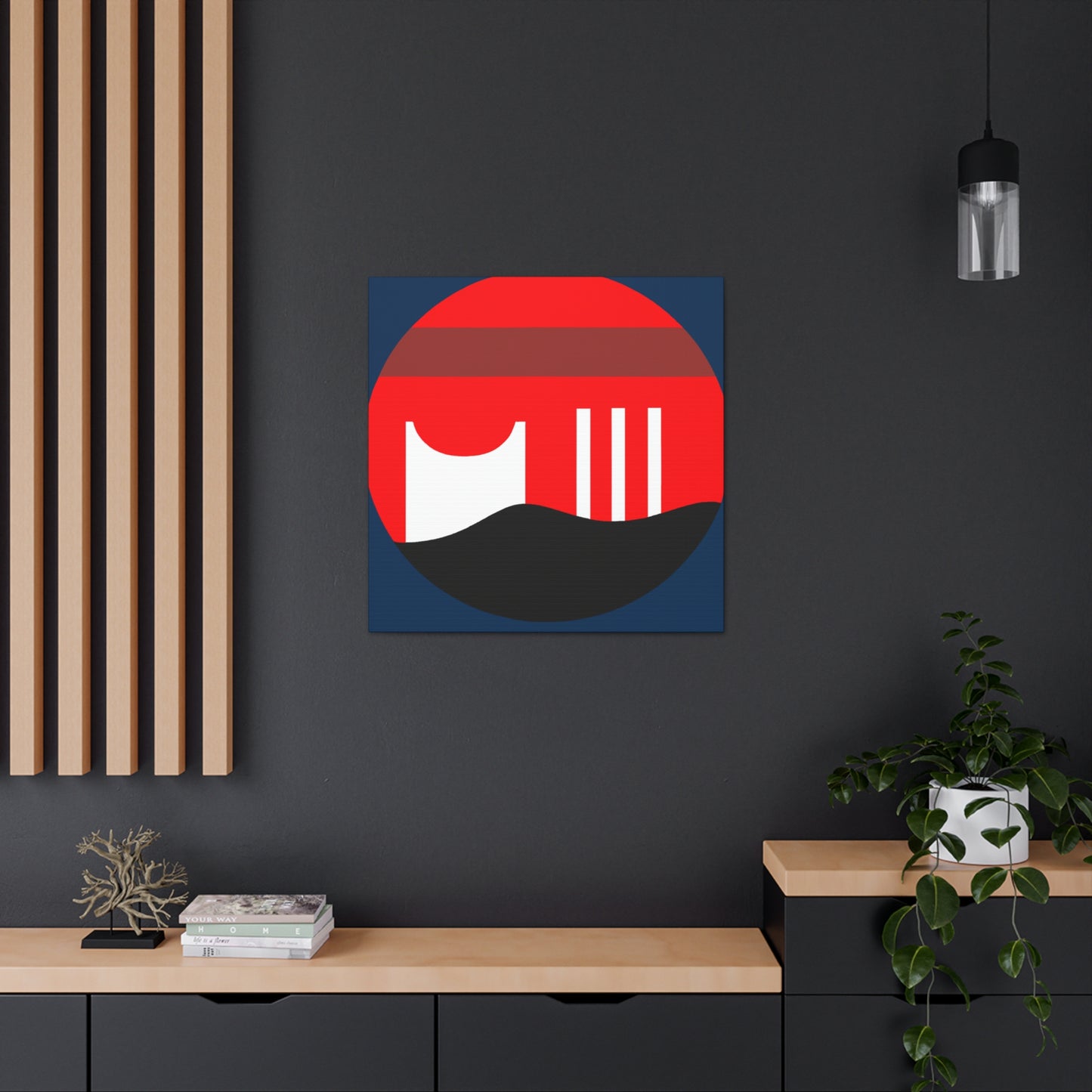 Redbetter- Midcentury Canvas