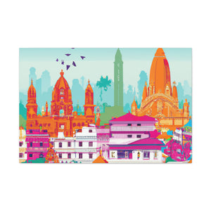 Taj Mahal - Destination India - Canvas