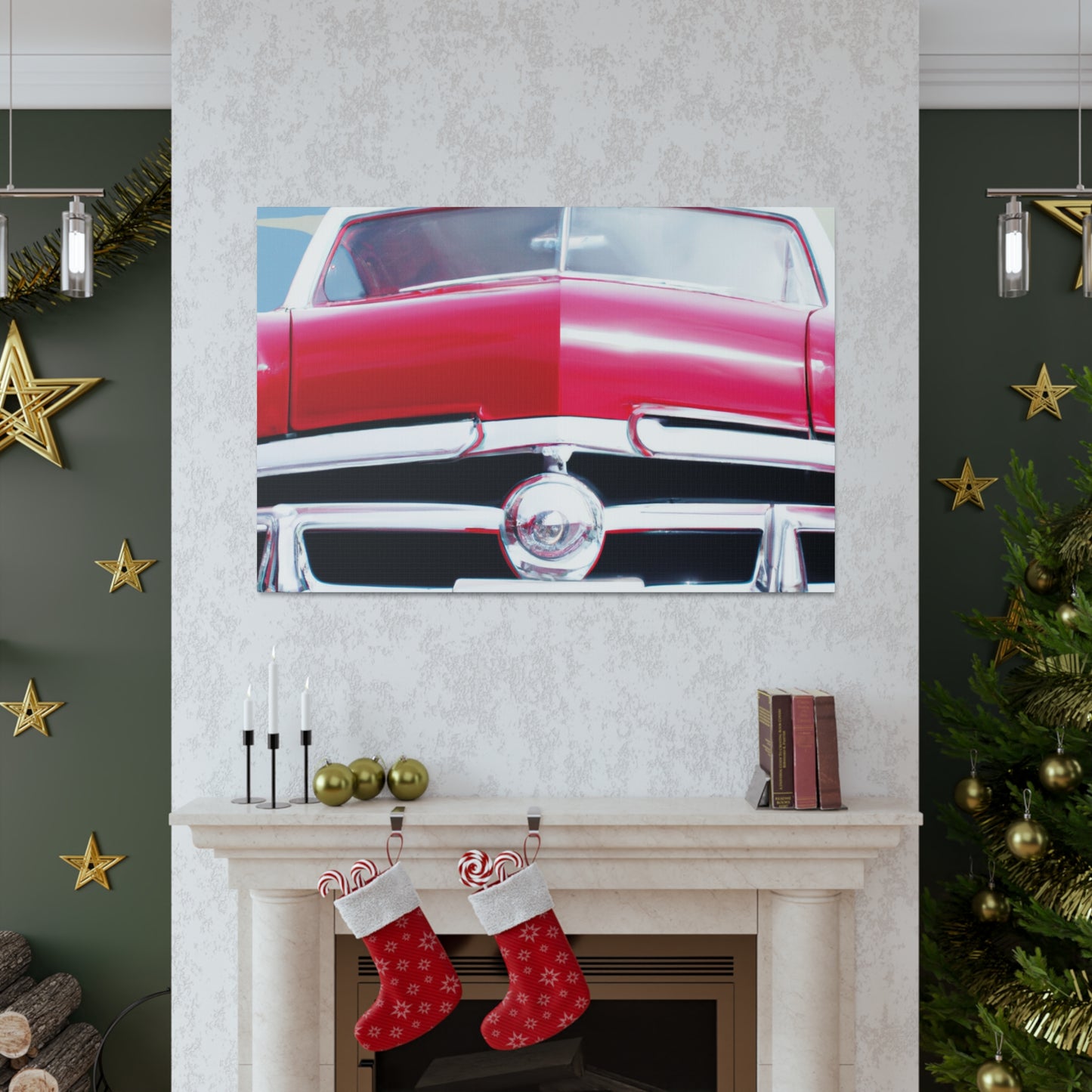 Front Fender - Automobile Canvas