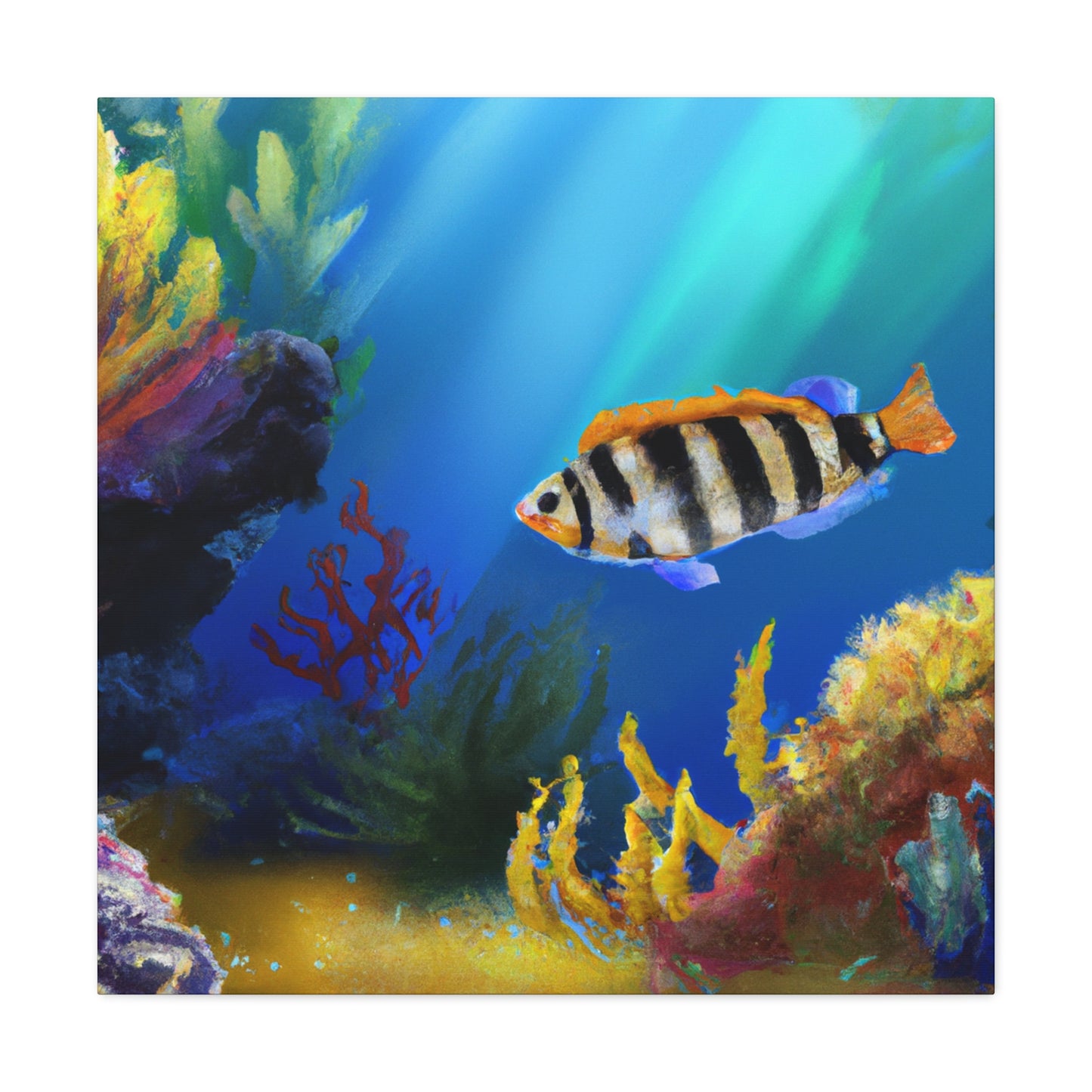 "Age and Experience" - Underwater Canvas
