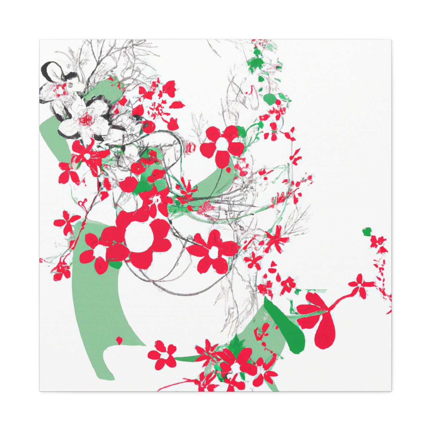 Peony Parade - Floral - Canvas