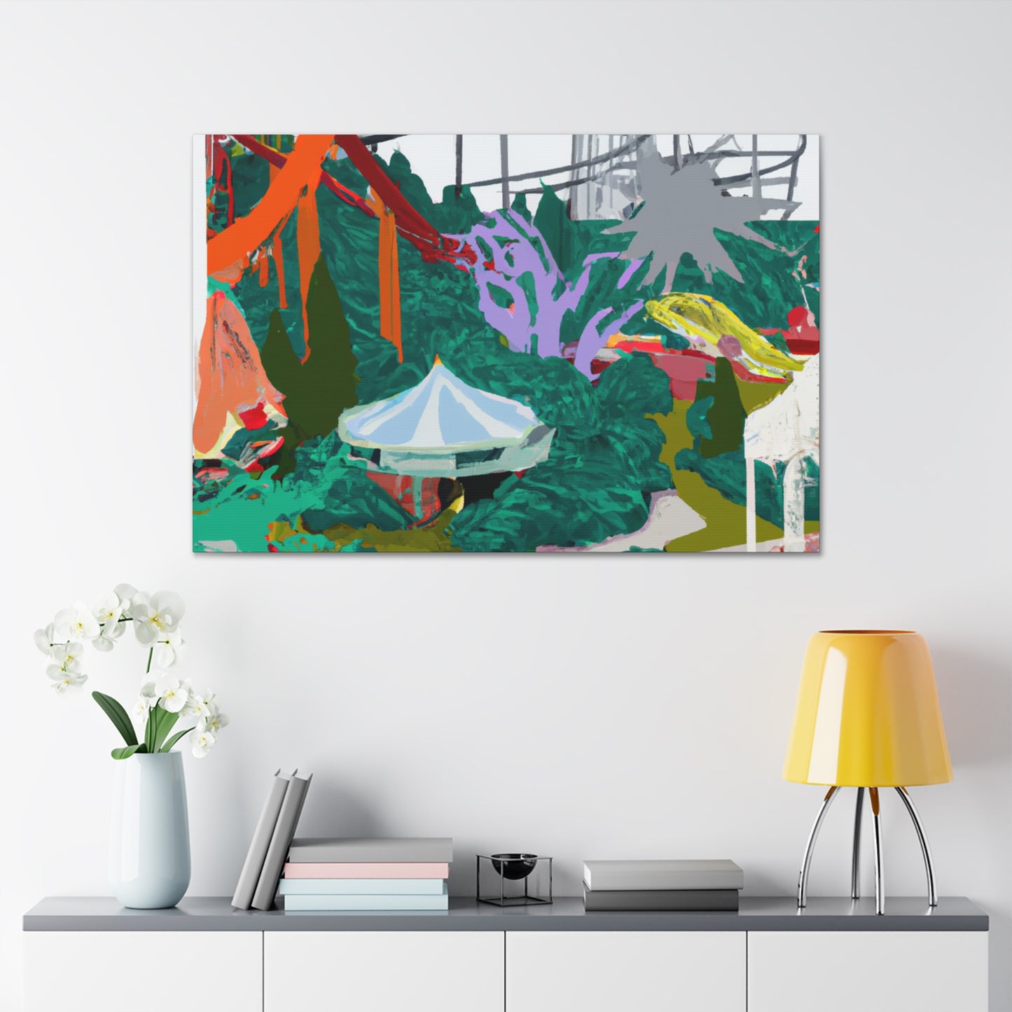 Gardenia Glade - Landscape - Canvas