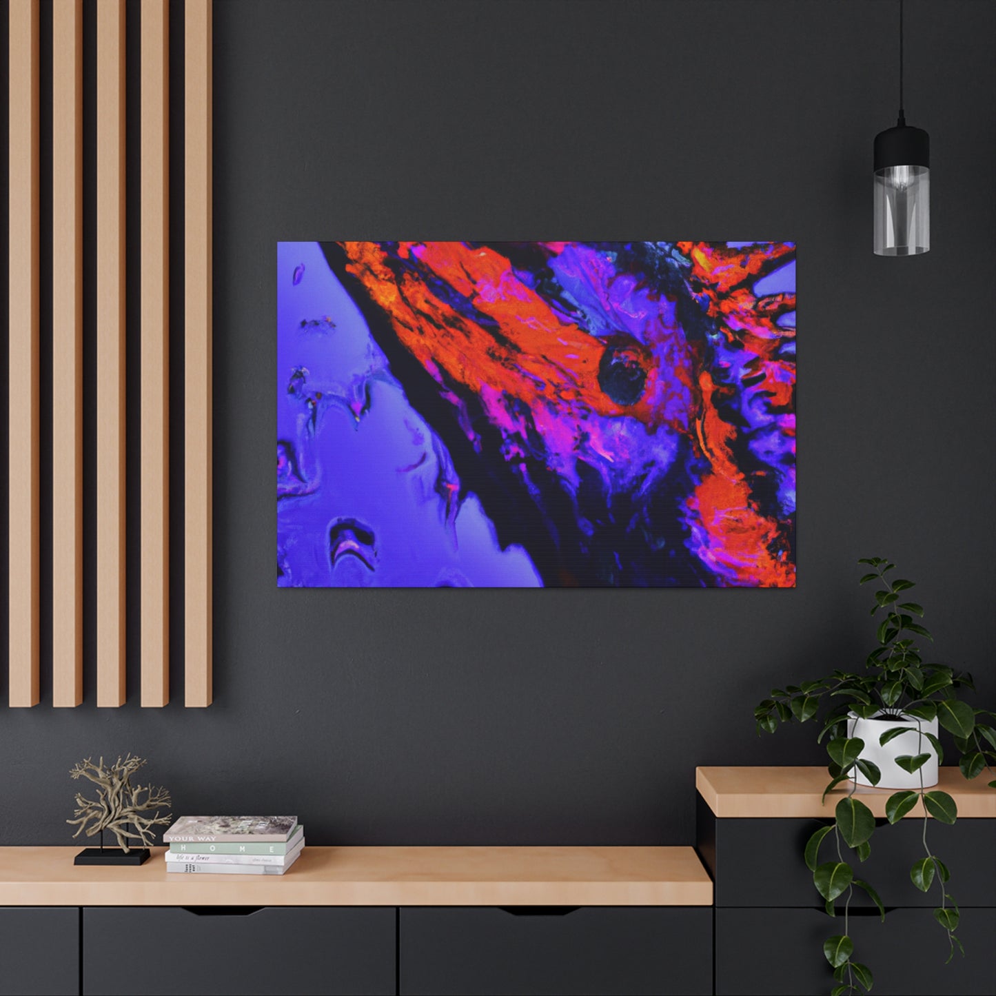 Bottle-tailed Hummingbird. - Canvas - Wildlife