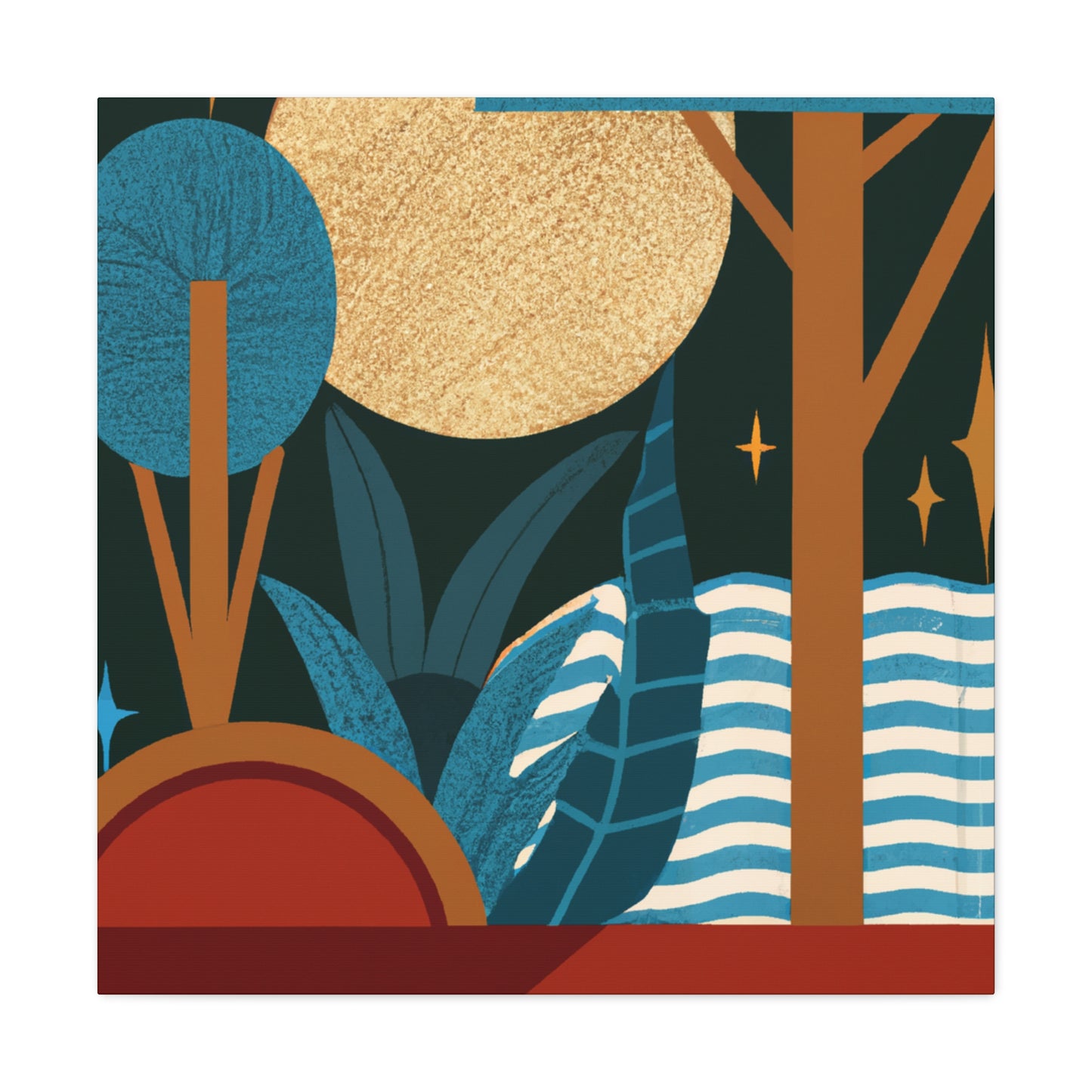 Roadmap to Progress - Midcentury - Canvas