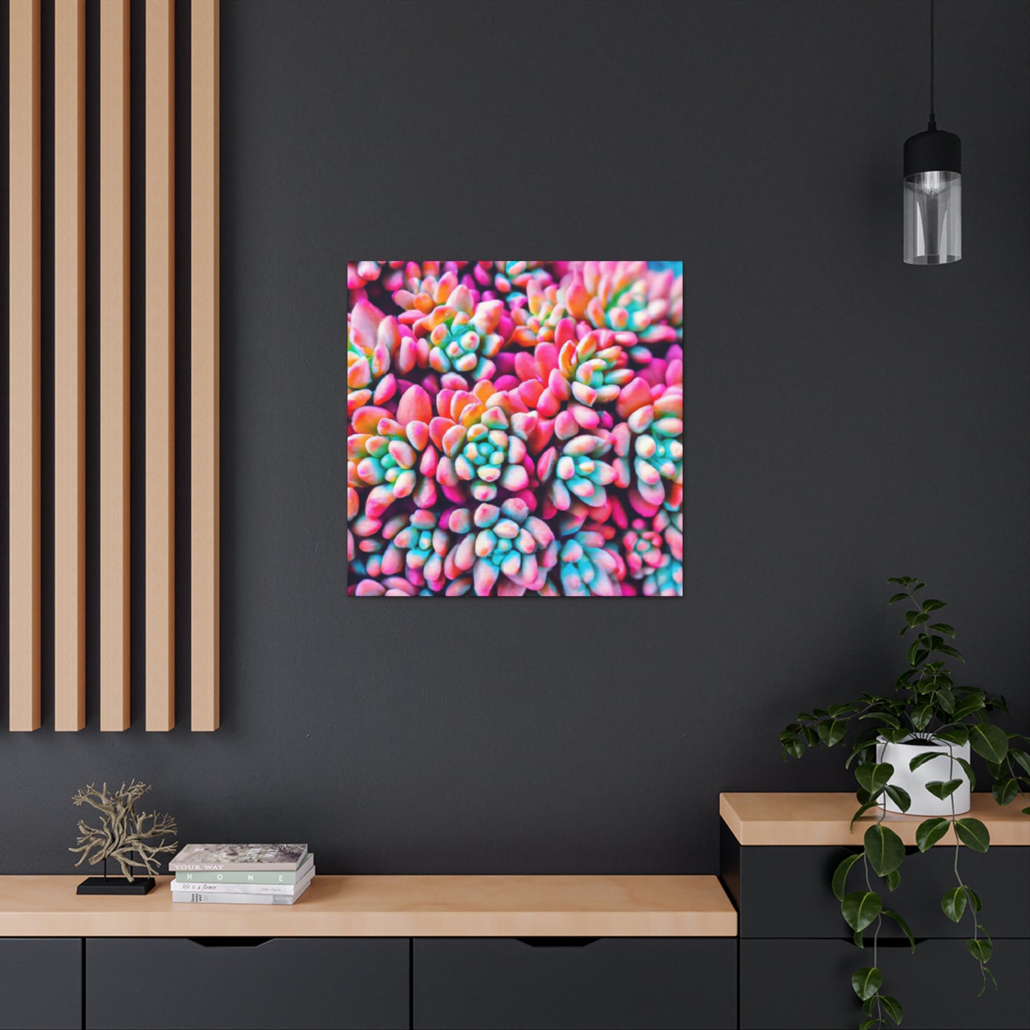 "Garden of Splendor" - Canvas - Succulent