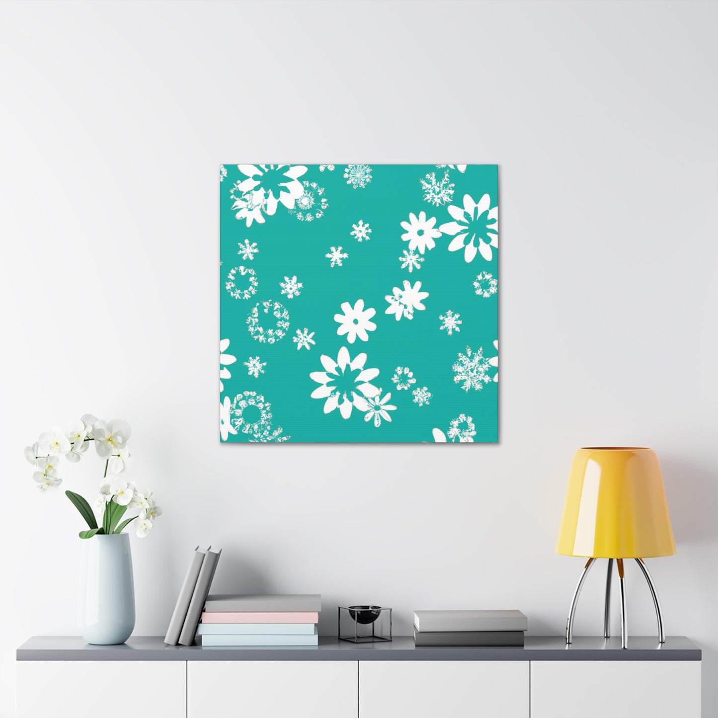 Rising Tempest- Floral - Canvas