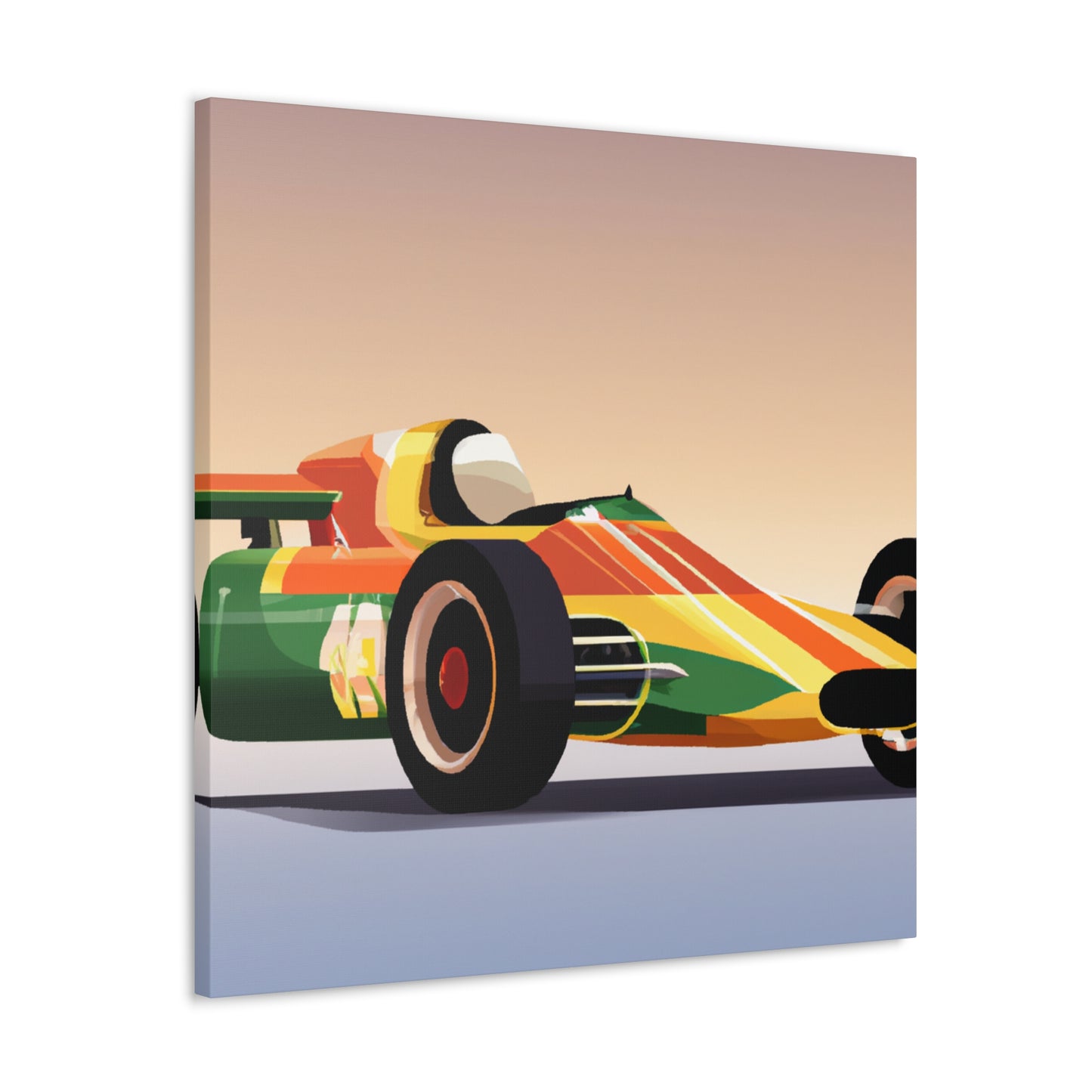 Lightning Flash - Automobile - Canvas