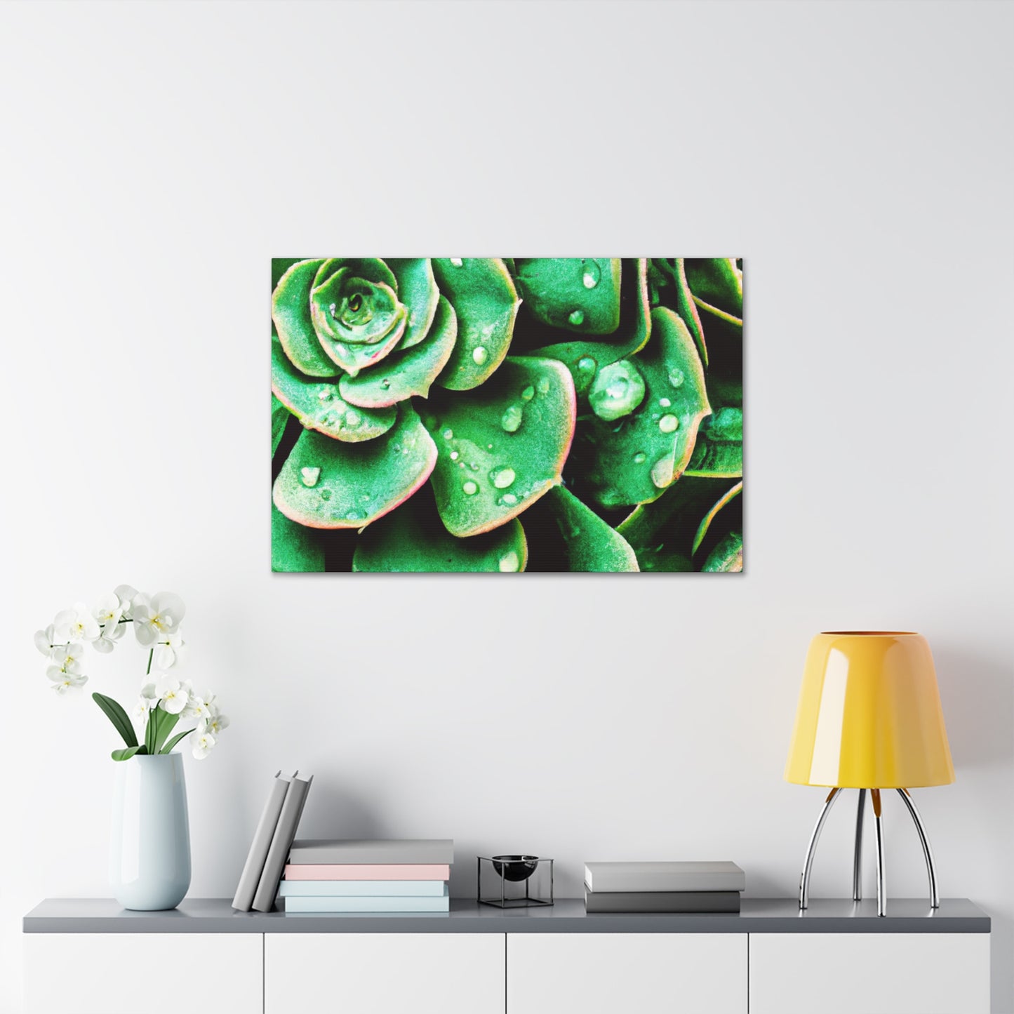 "Garden Splendor" - Canvas - Succulent